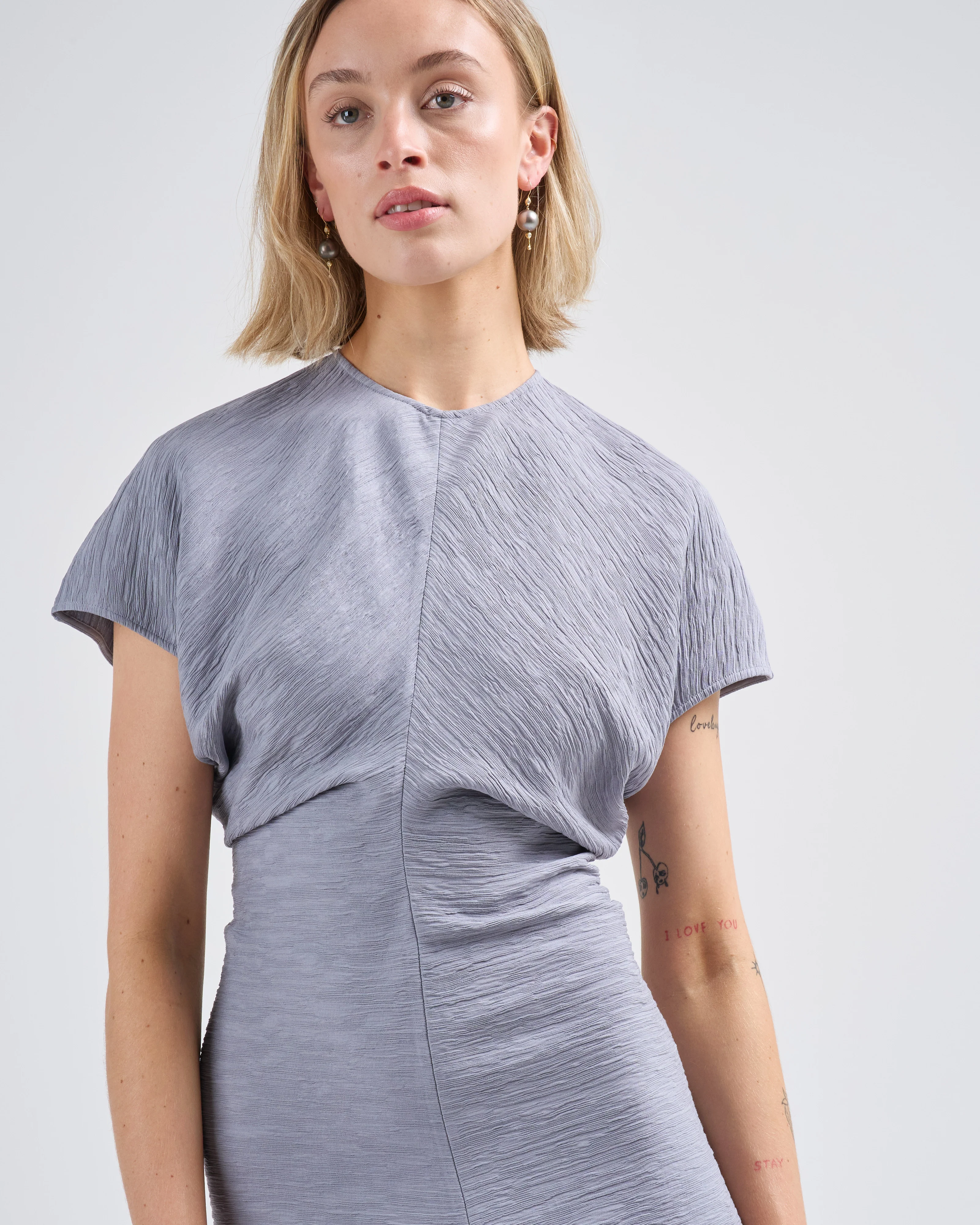 slouch waist dress - Image 2