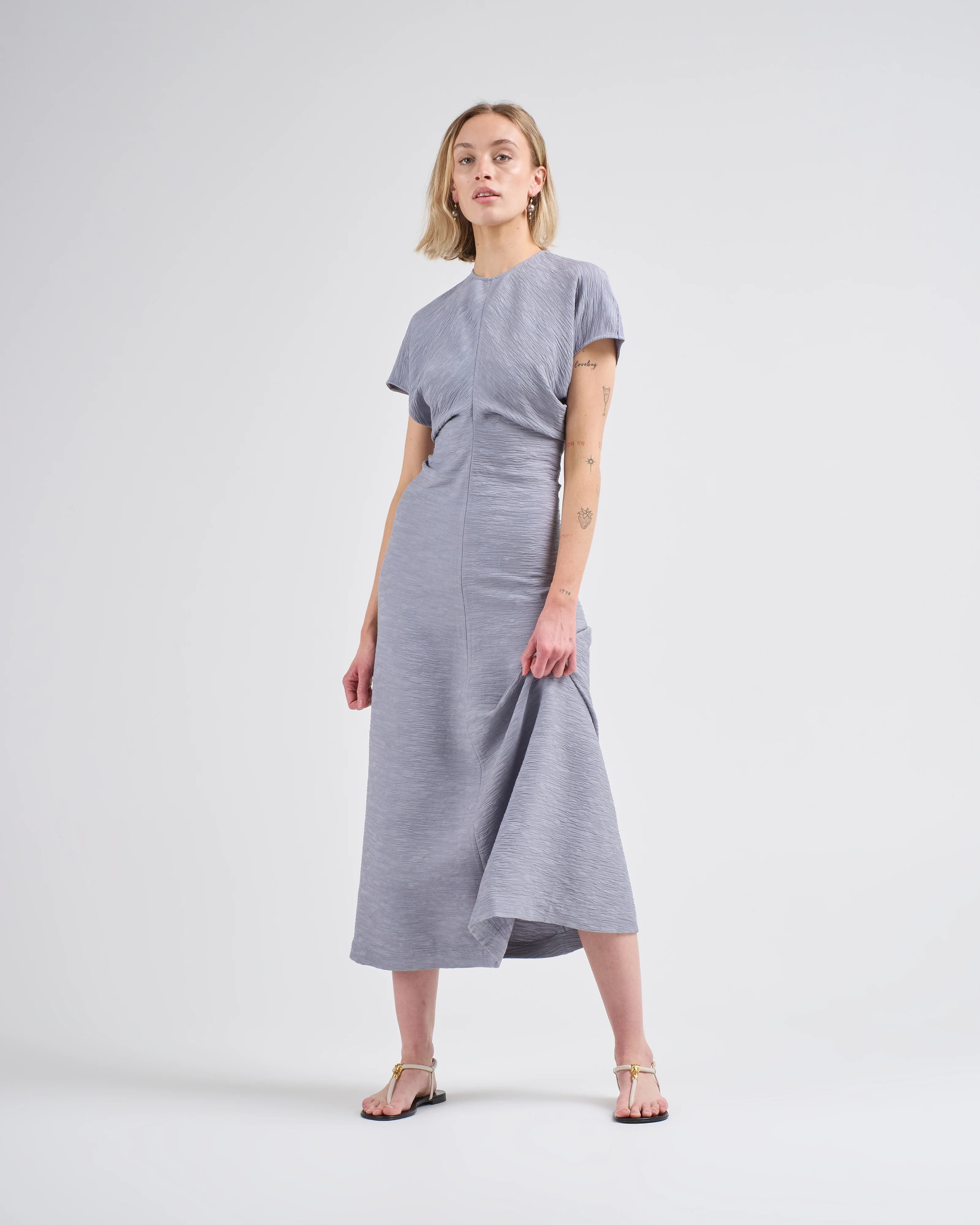 slouch waist dress - Image 3