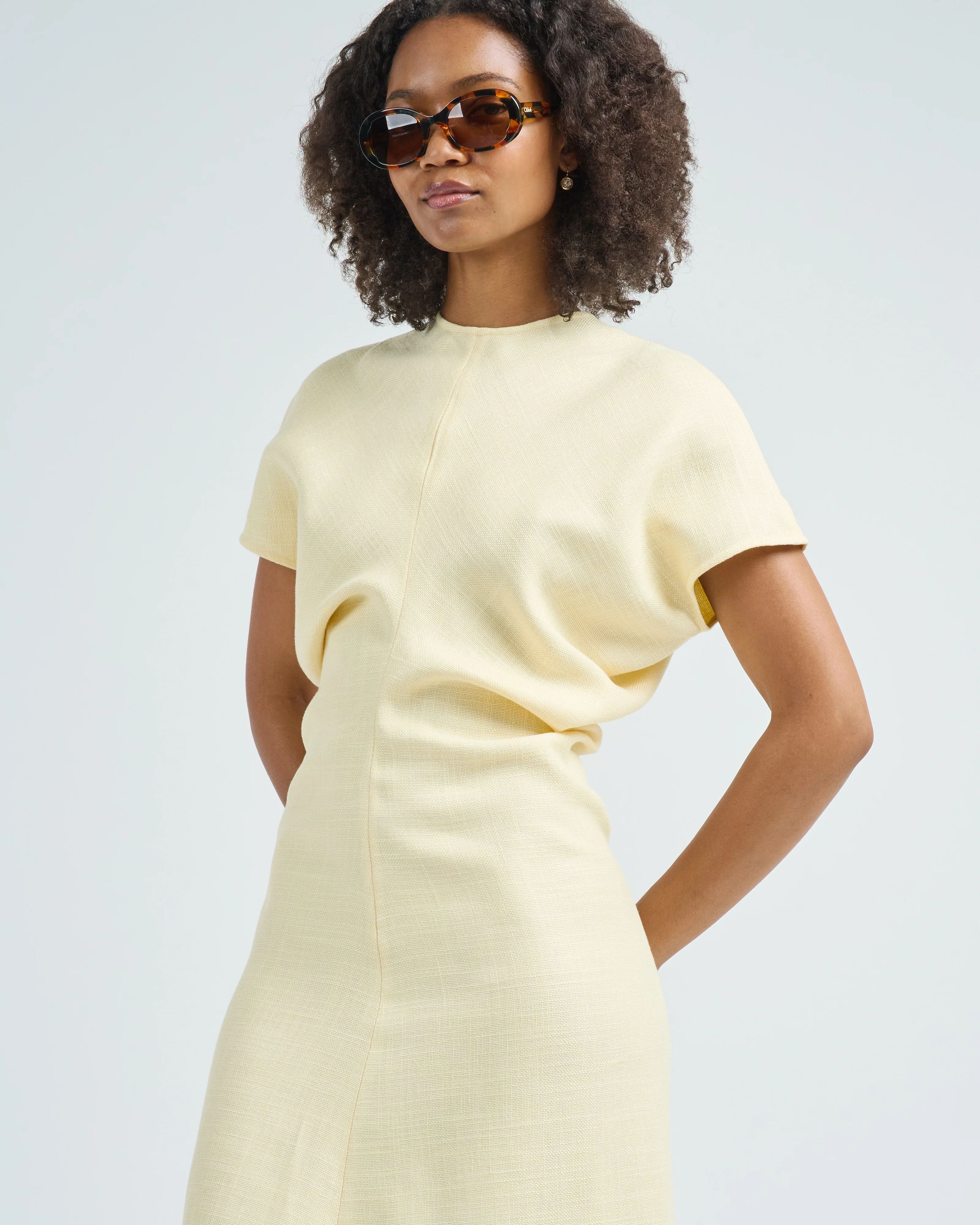 slouch waist dress - Image 2