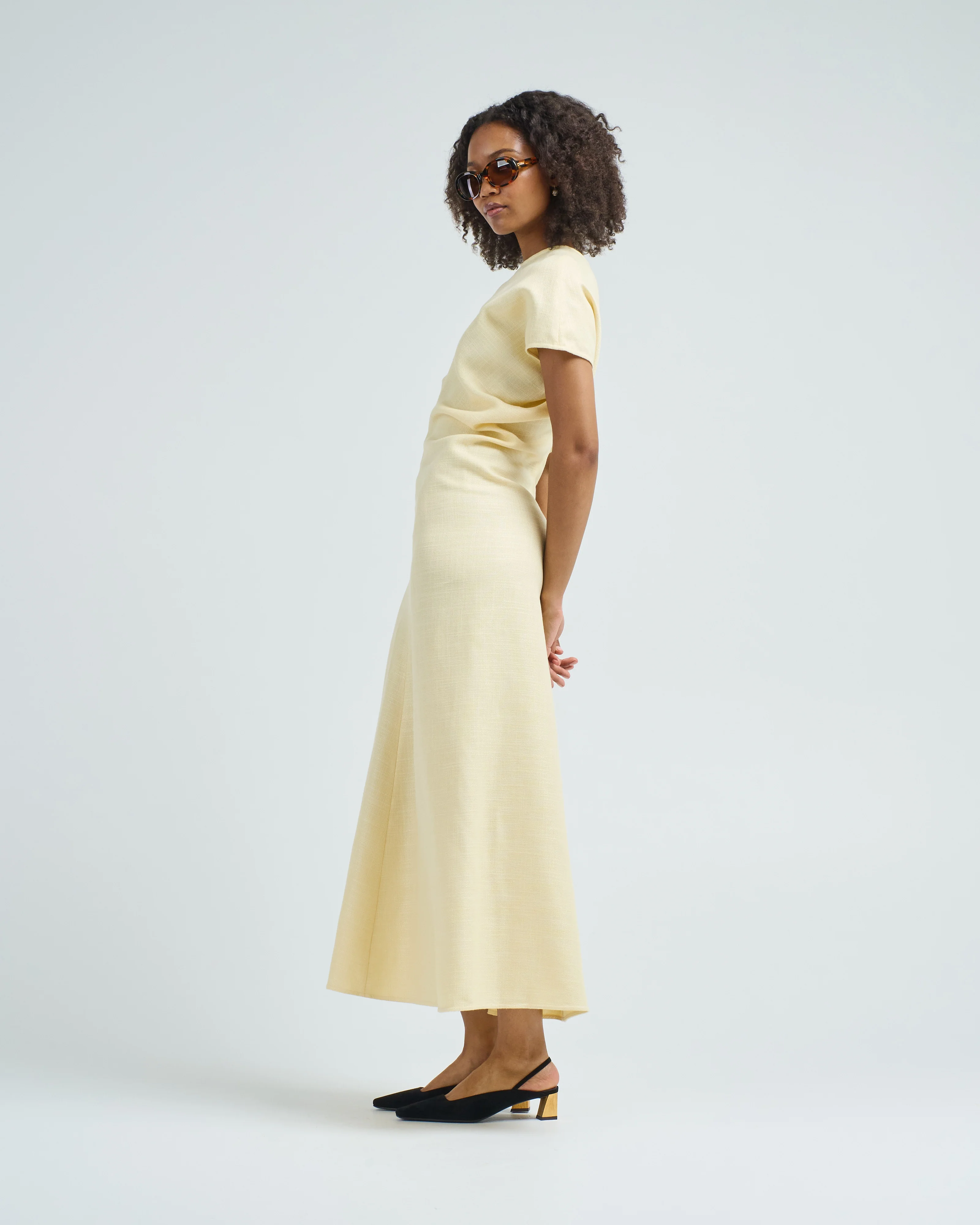 slouch waist dress - Image 3