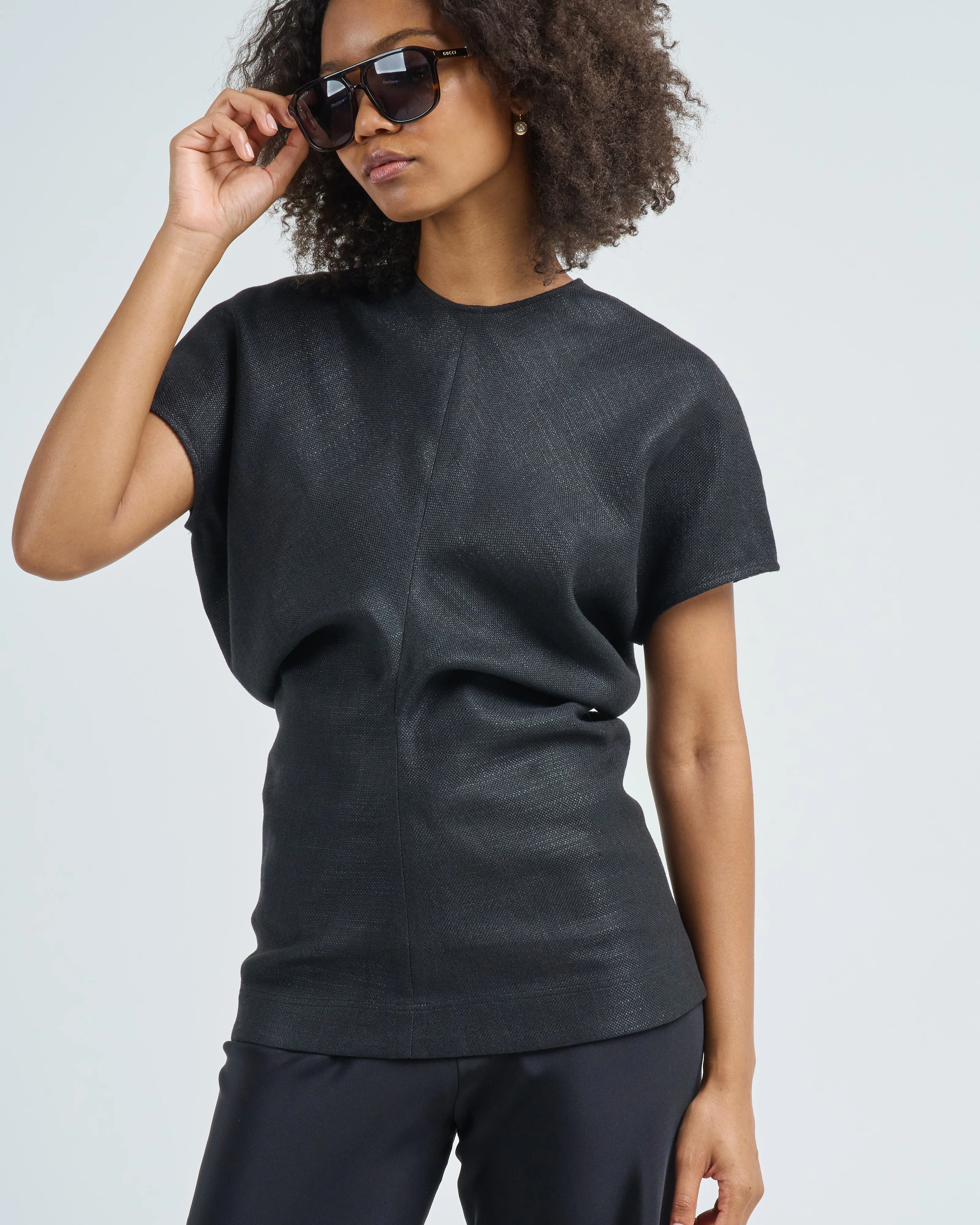 slouch waist top