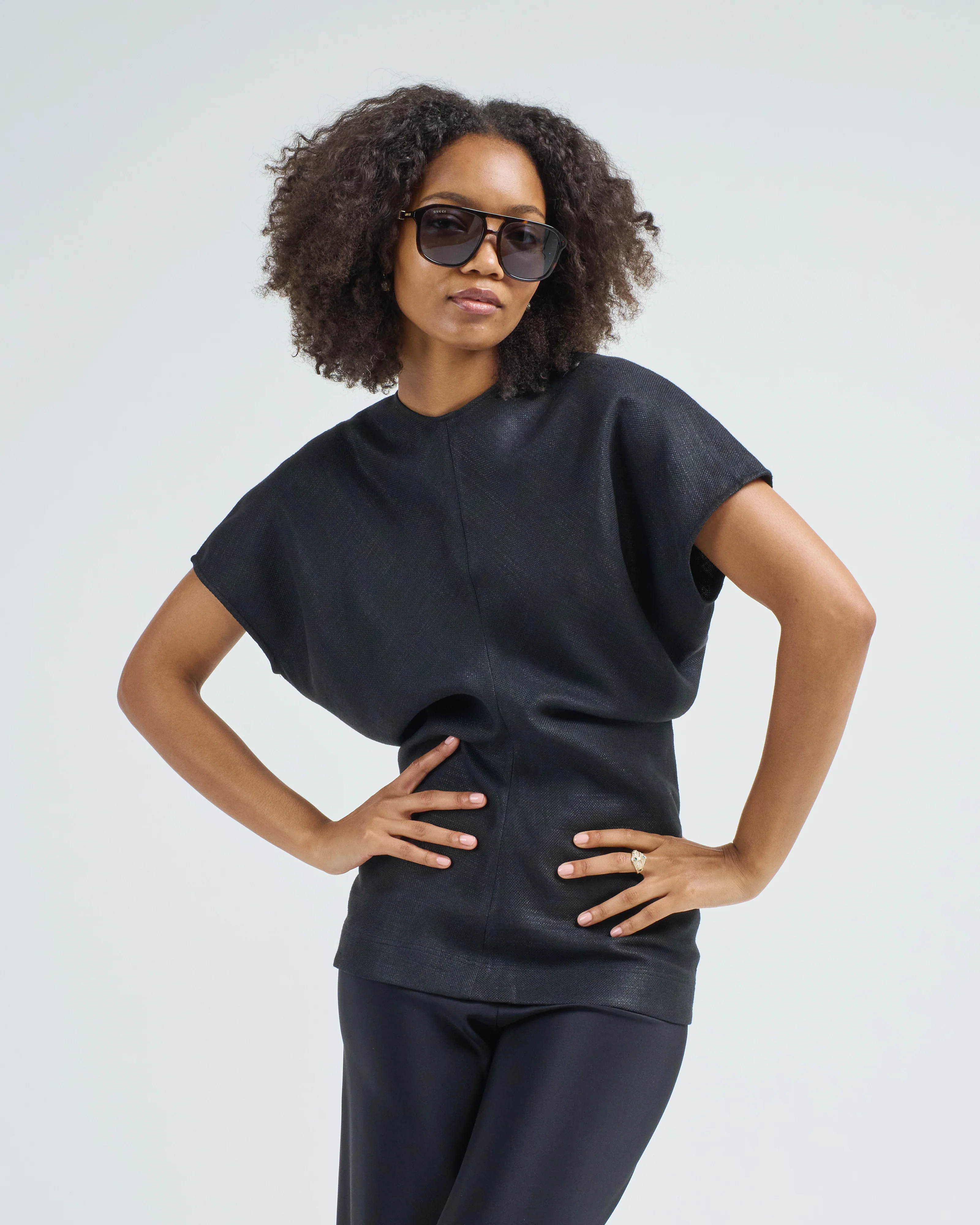 slouch waist top - Image 2