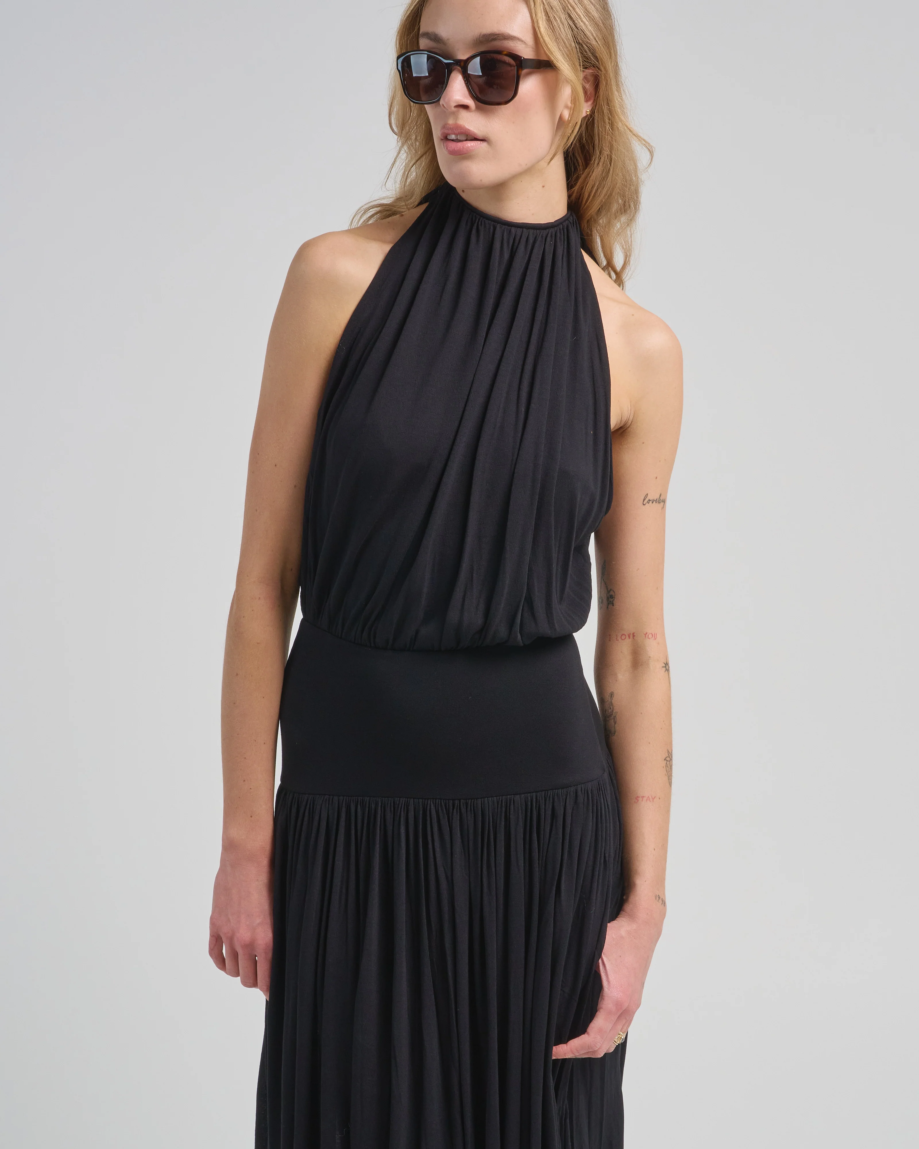 soft gathered dress - Image 5