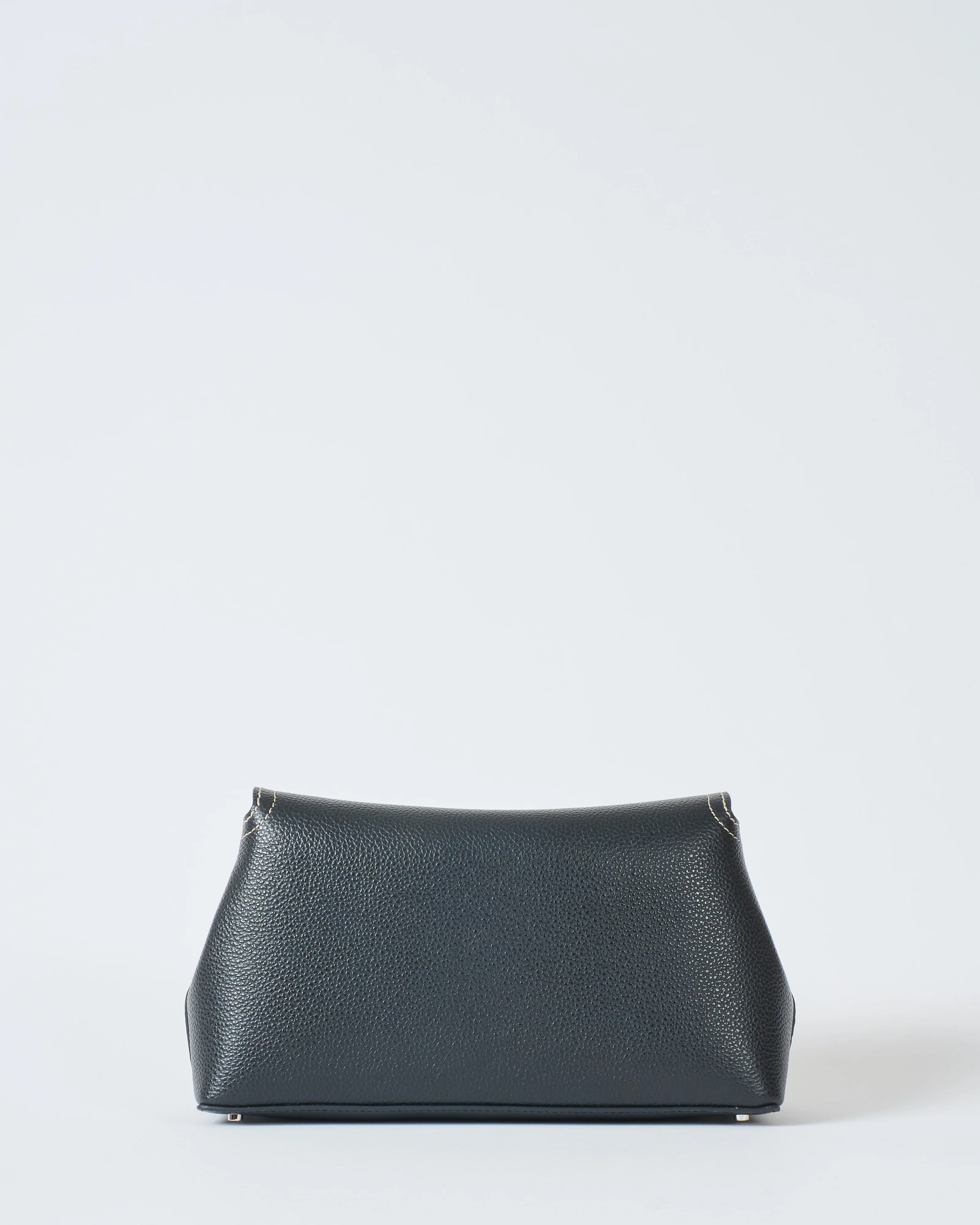 t-lock grained-leather clutch - Image 3