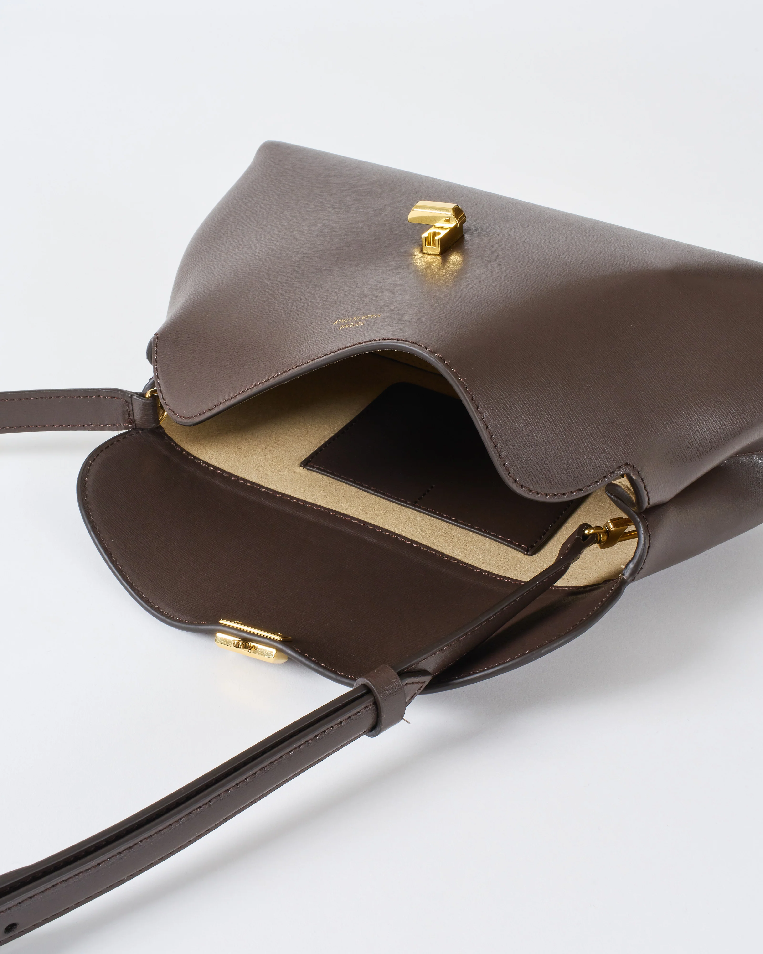 t-lock leather clutch - Image 3