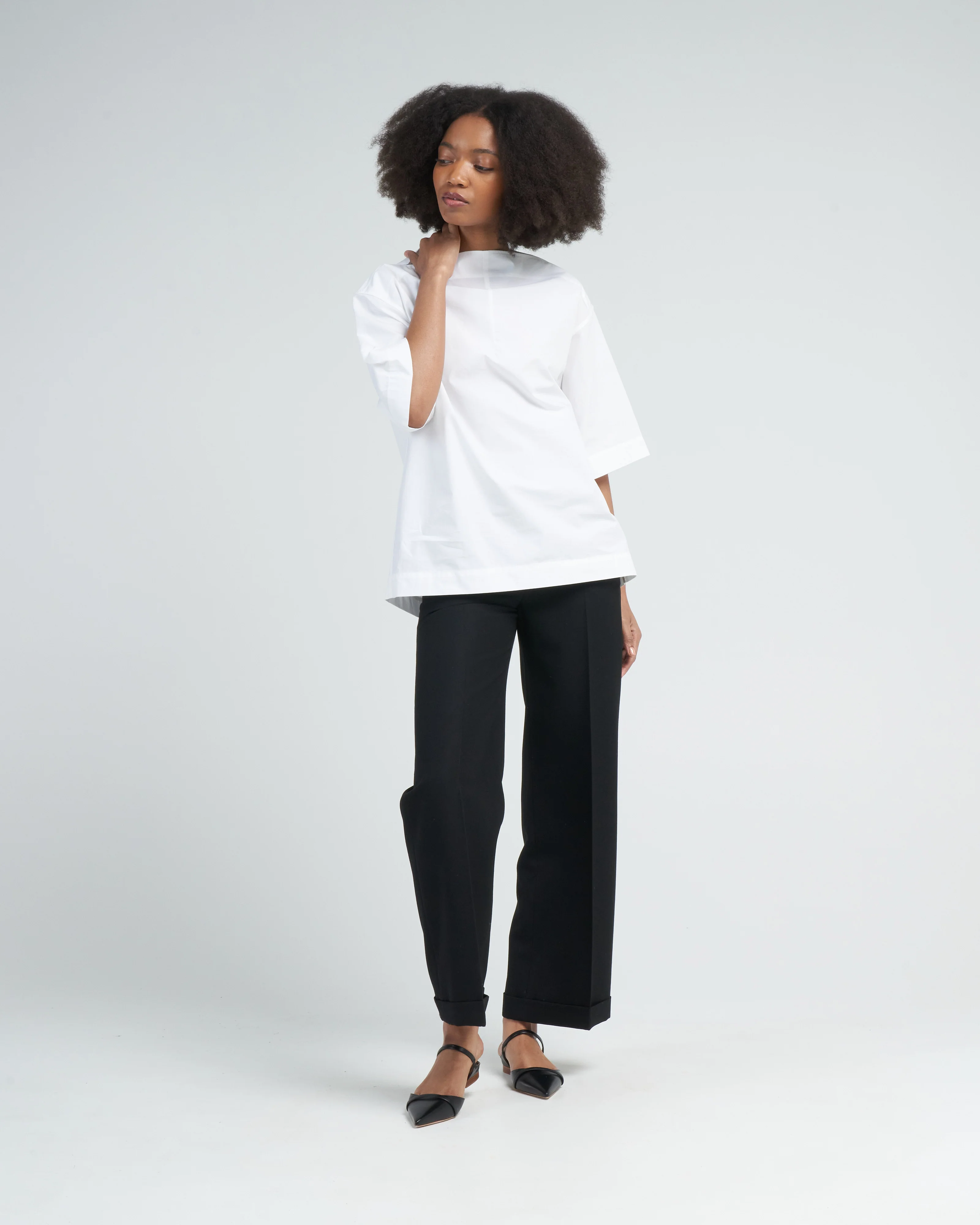 tailored suit trousers - black - Image 2