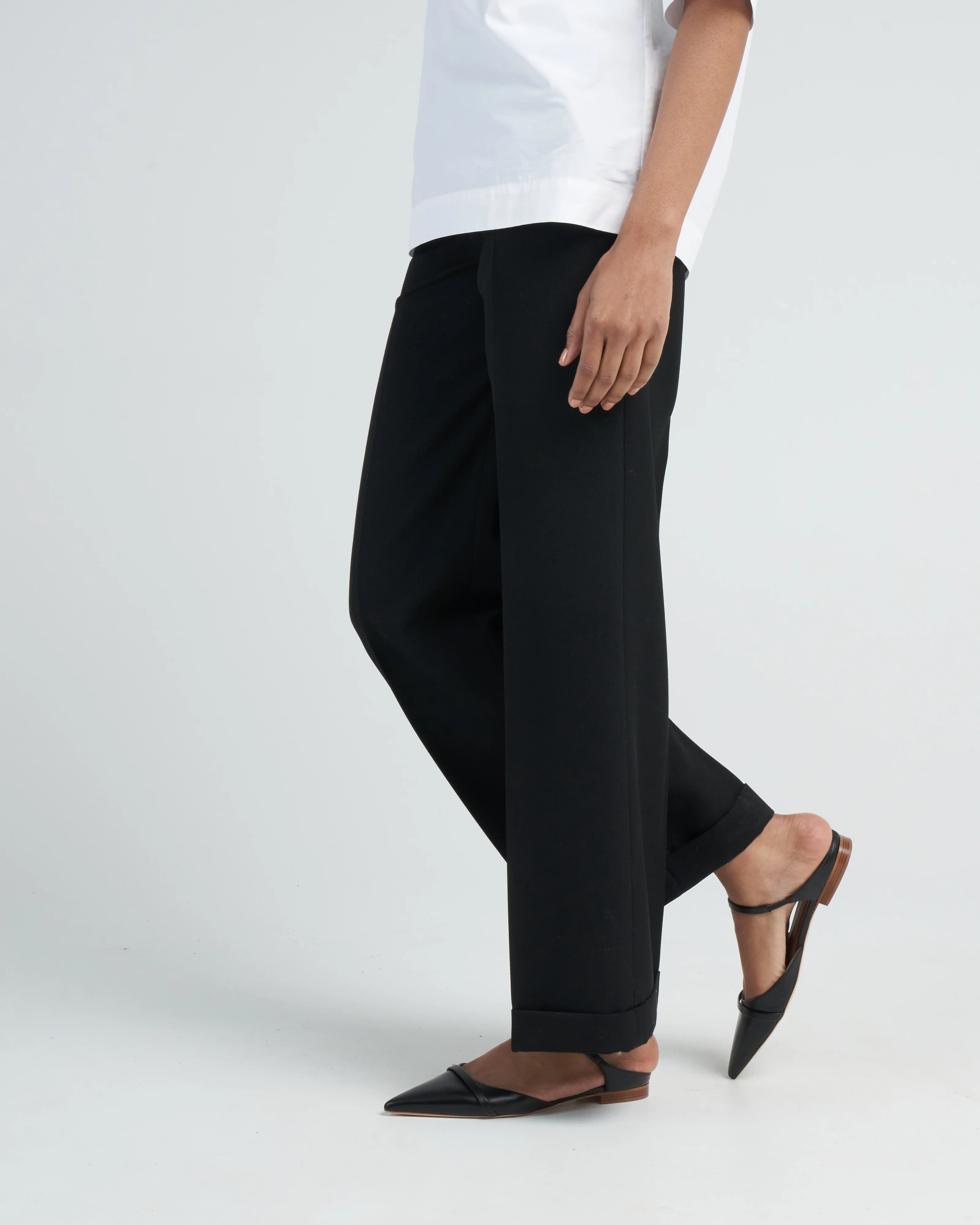tailored suit trousers - black - Image 3