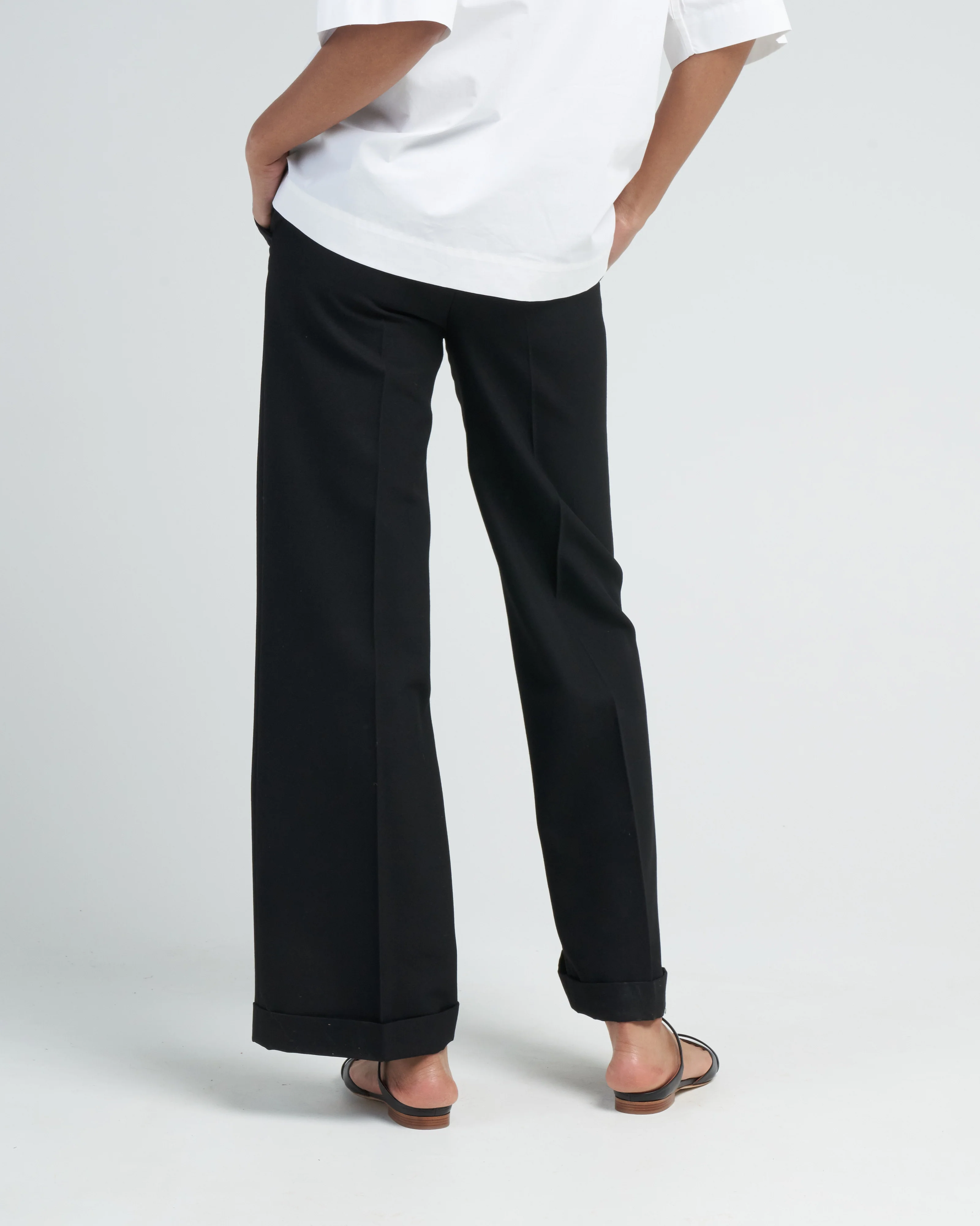tailored suit trousers - black - Image 4