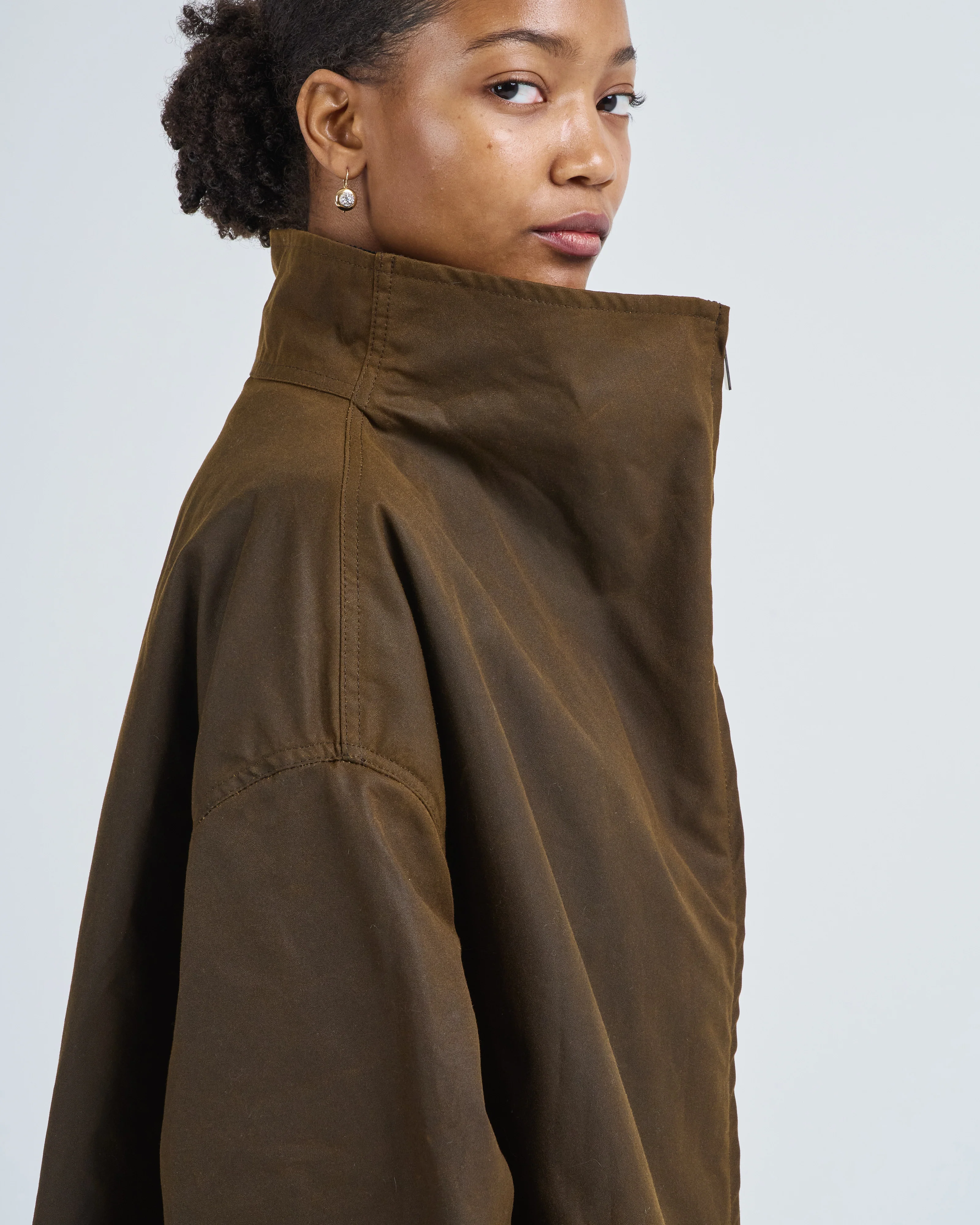 zipped funnel jacket - Image 6