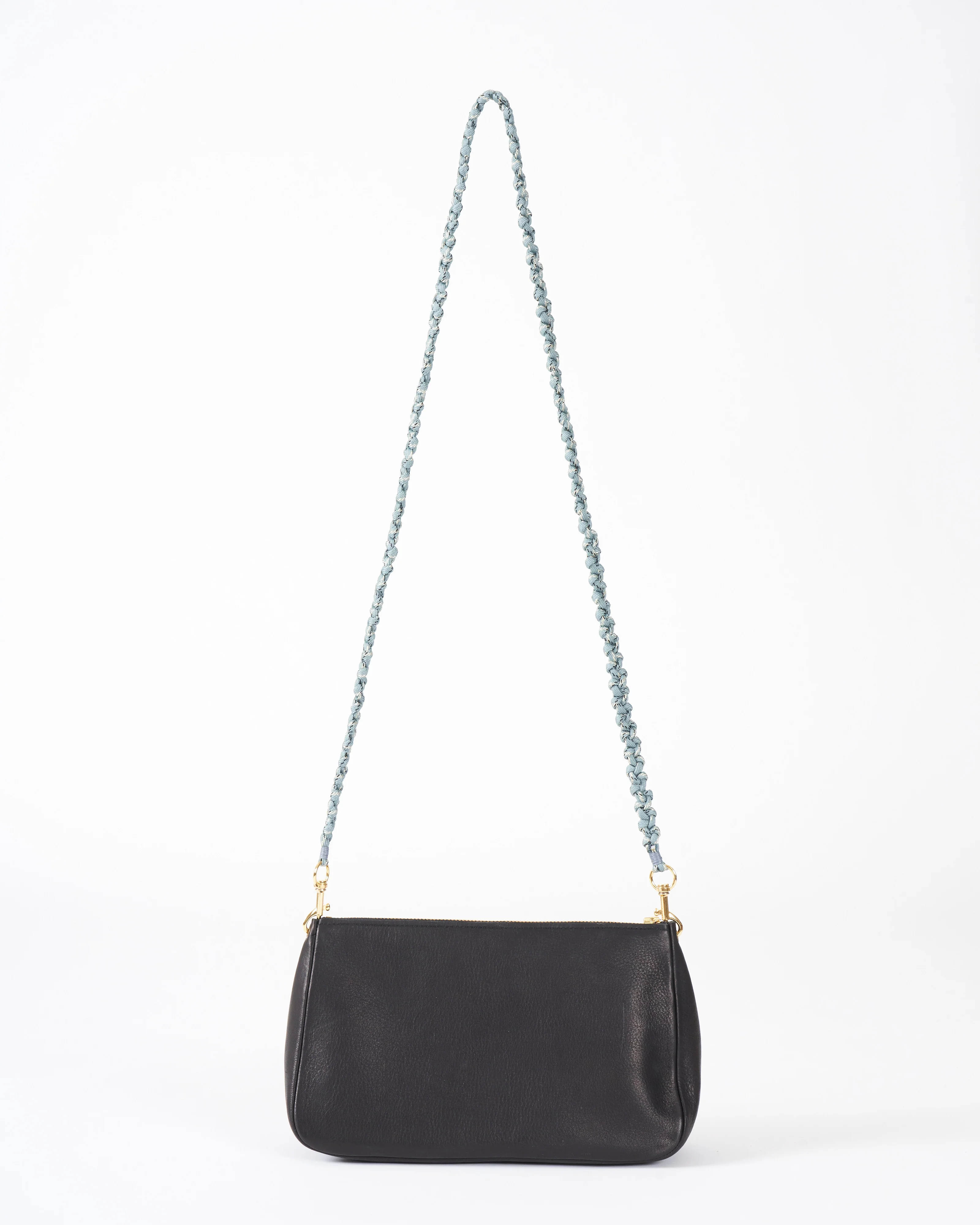 fatty crossbody bag - black/grey & white - Image 2
