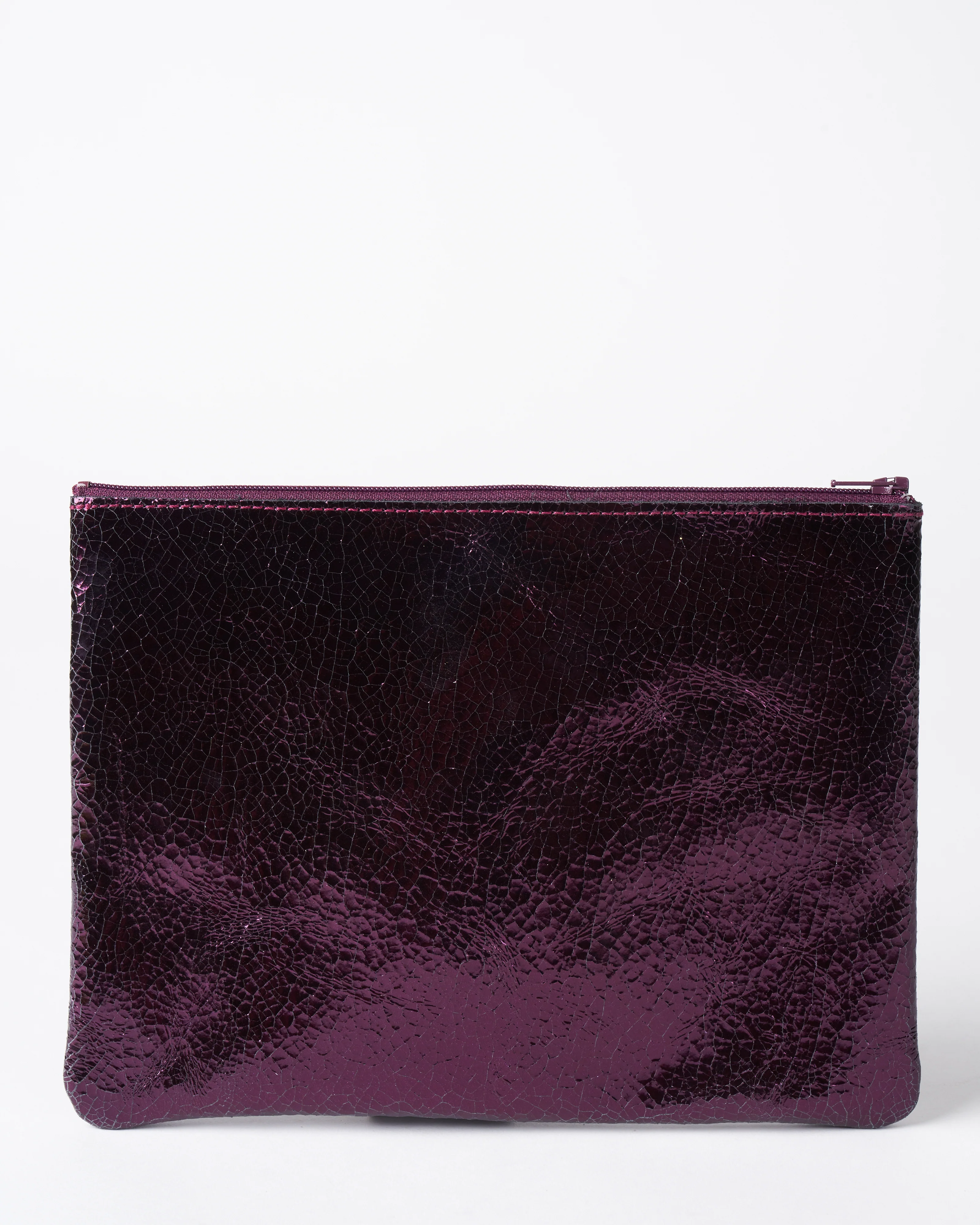 foil zip large - distress eggplant - Image 2