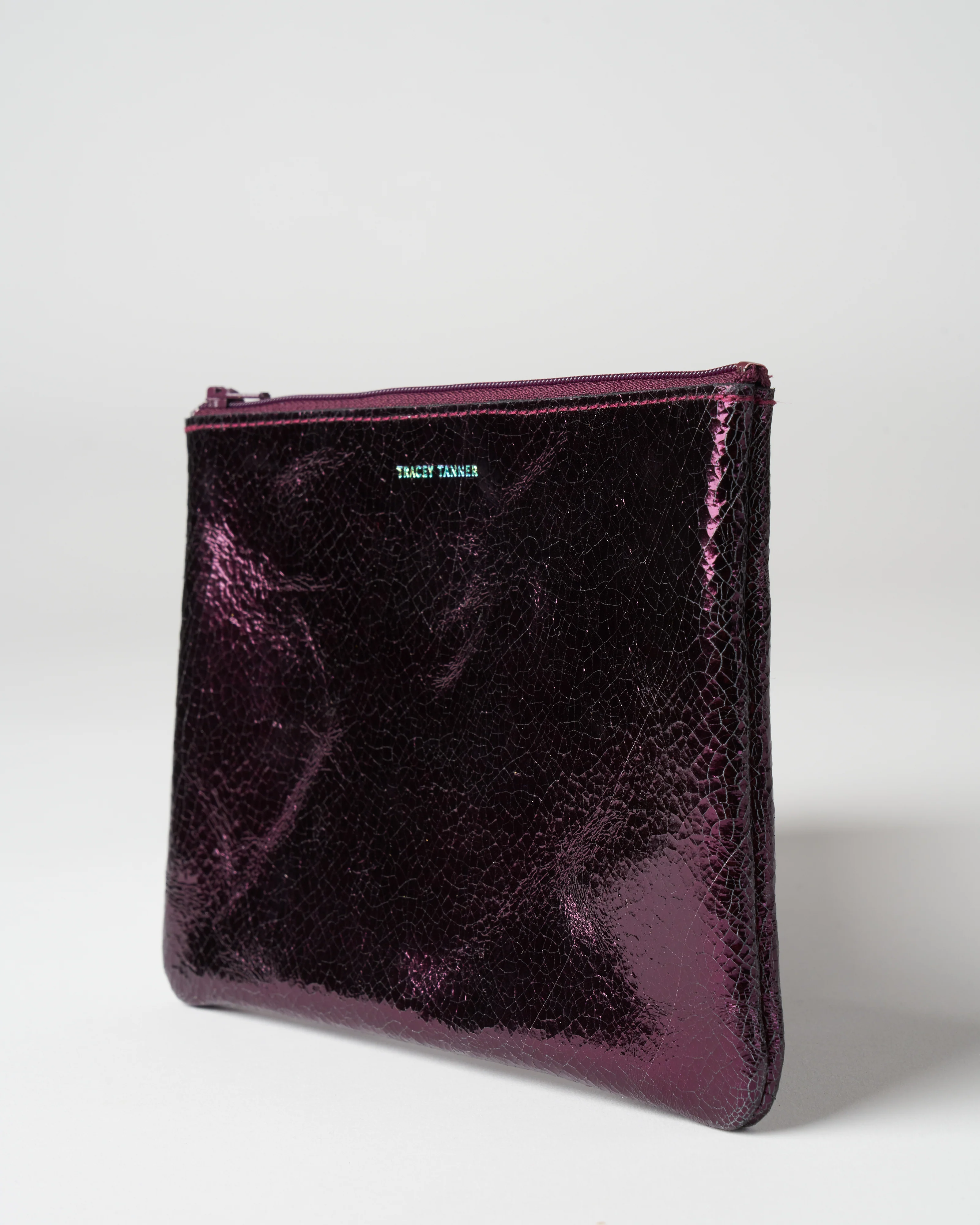 foil zip medium - distress eggplant - Image 2