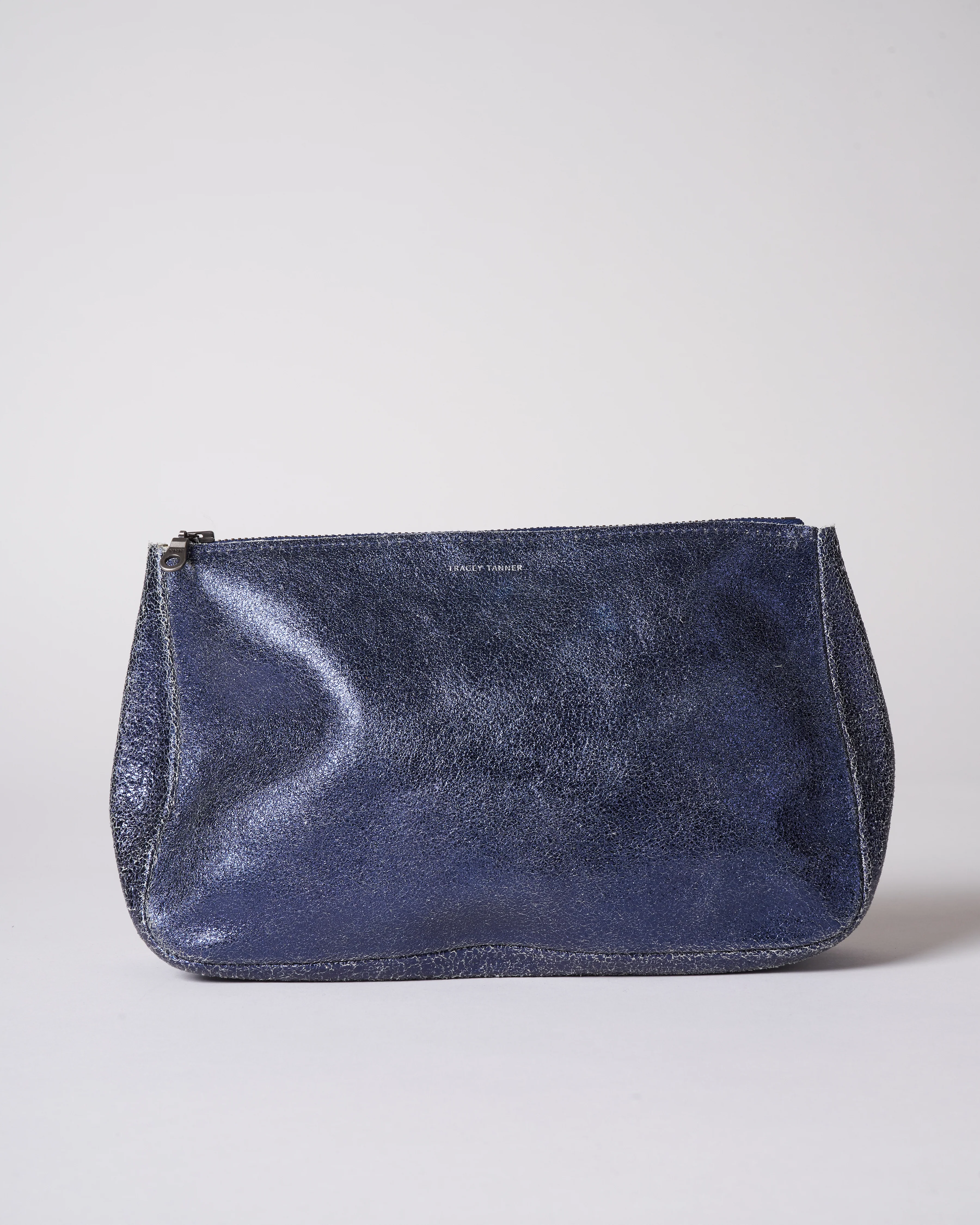 large fatty pouch - sparkle black/navy