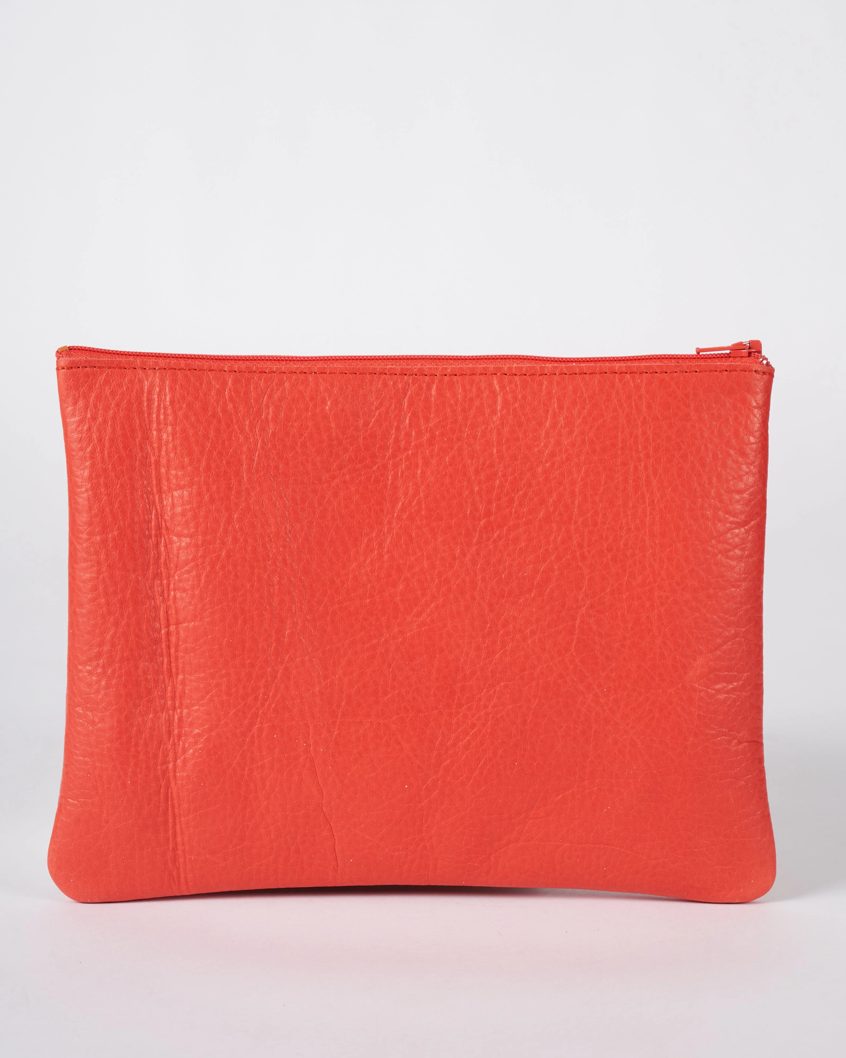 large zip pouch - basic red - Image 2