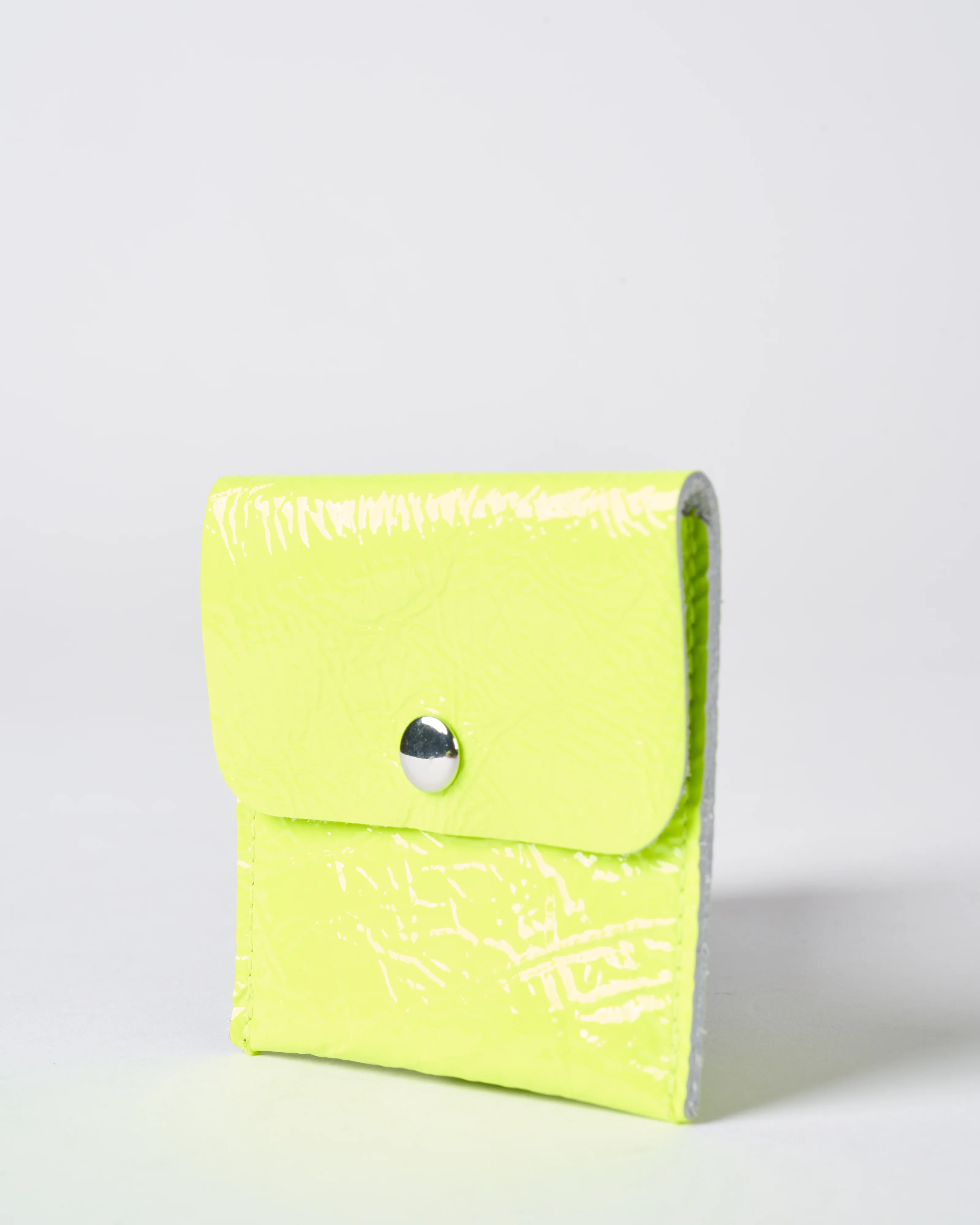 little little pouch - patent flouro yellow - Image 3