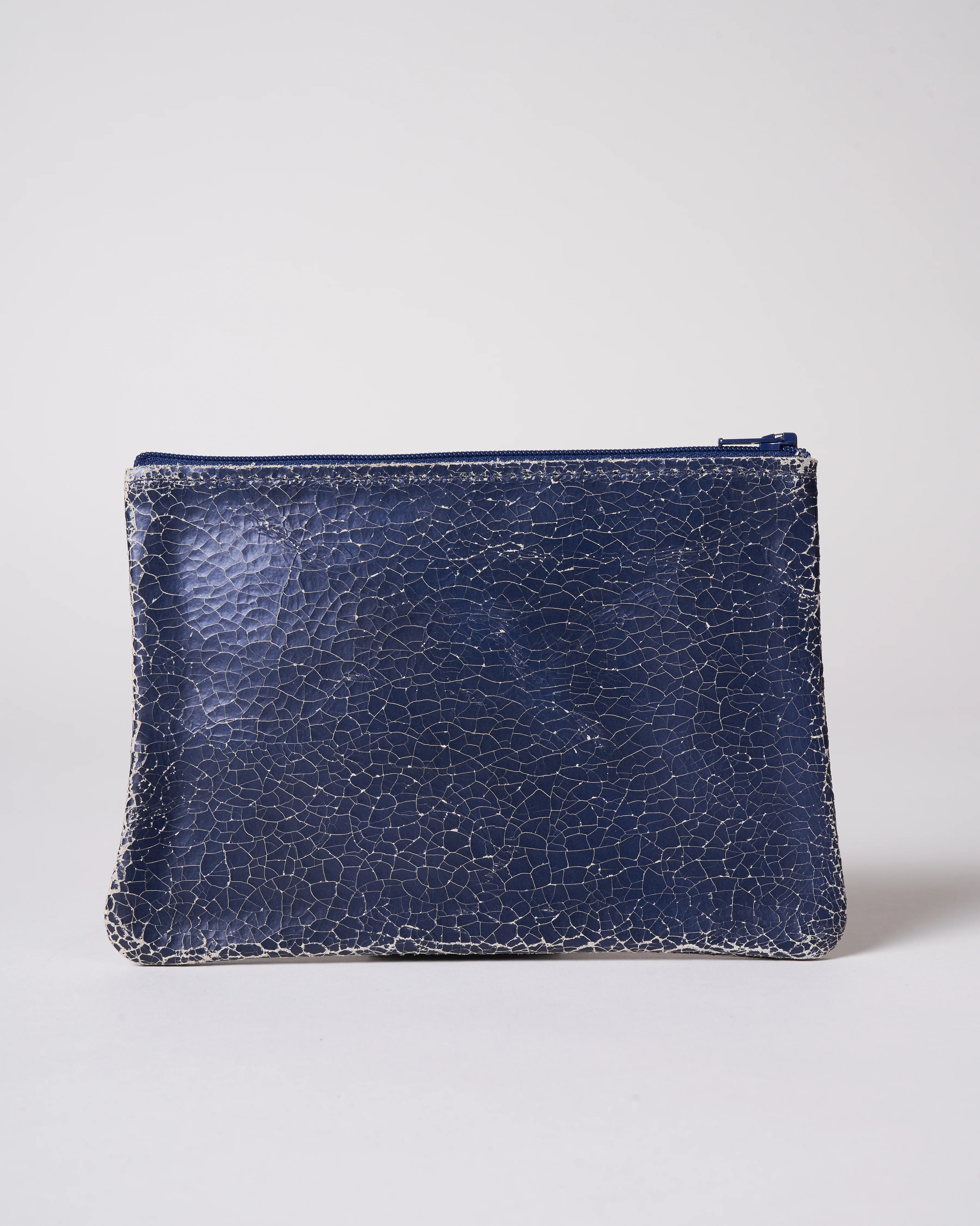 medium zip pouch - distress navy - Image 2