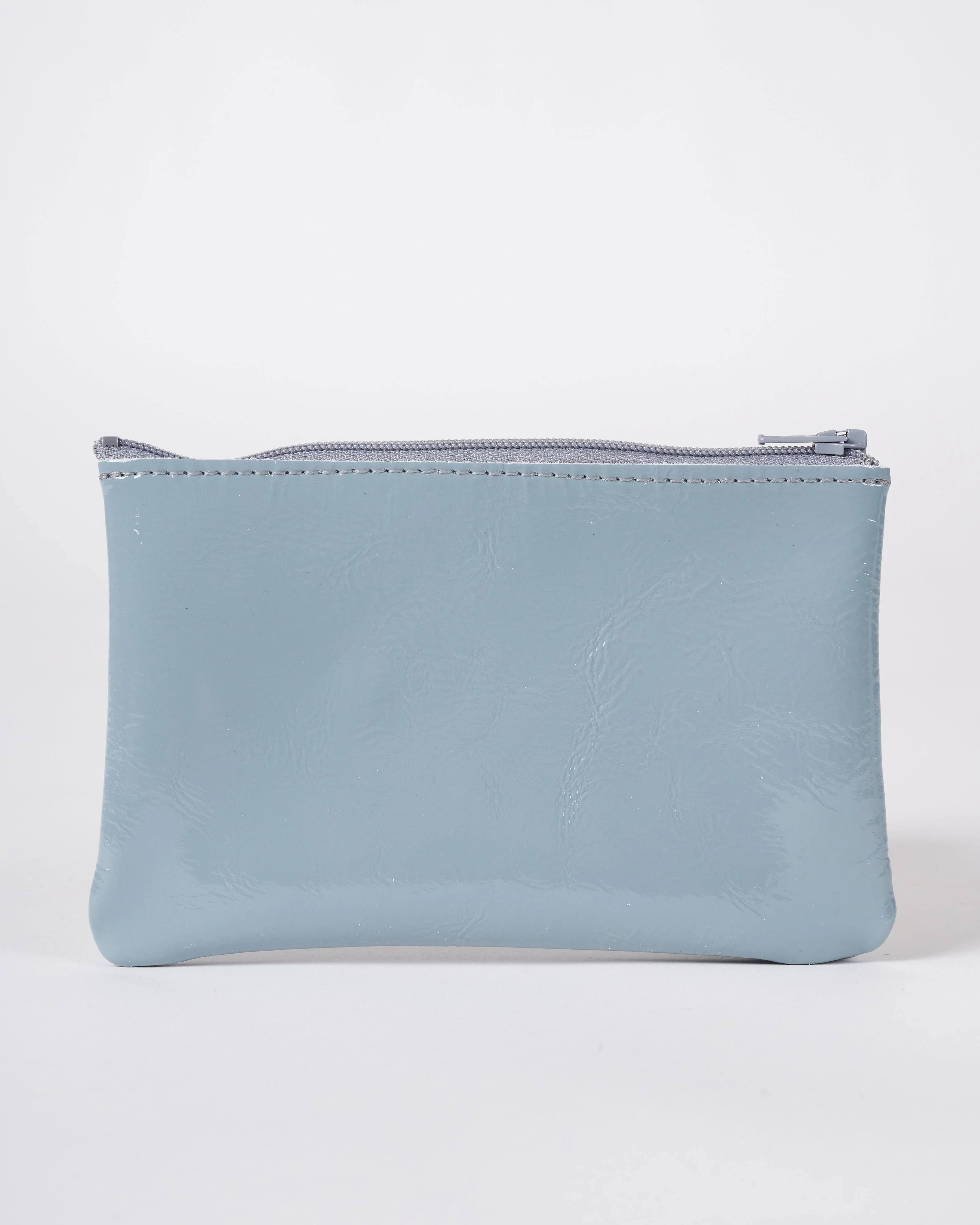 small zip pouch - patent pebble - Image 2