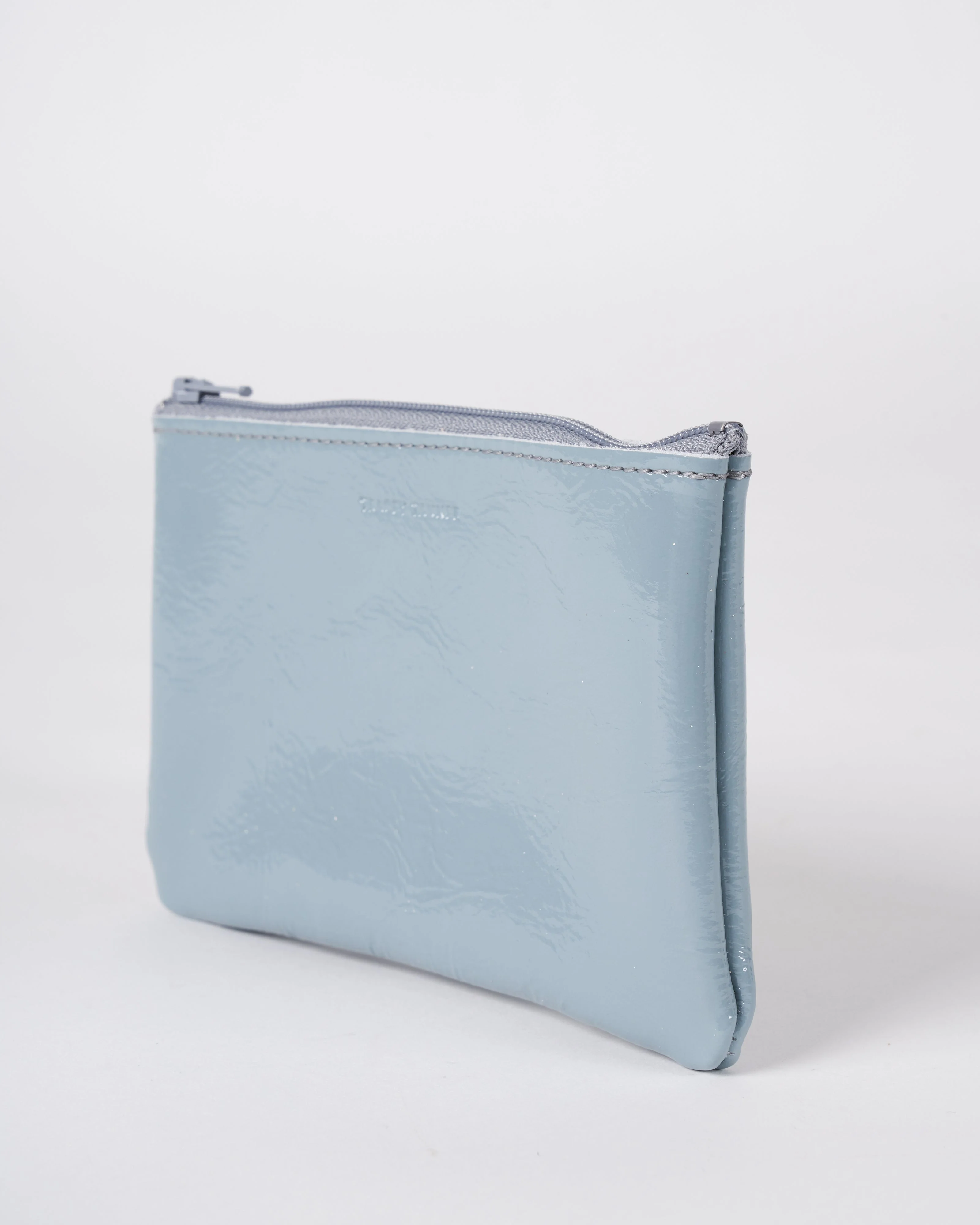 small zip pouch - patent pebble - Image 3