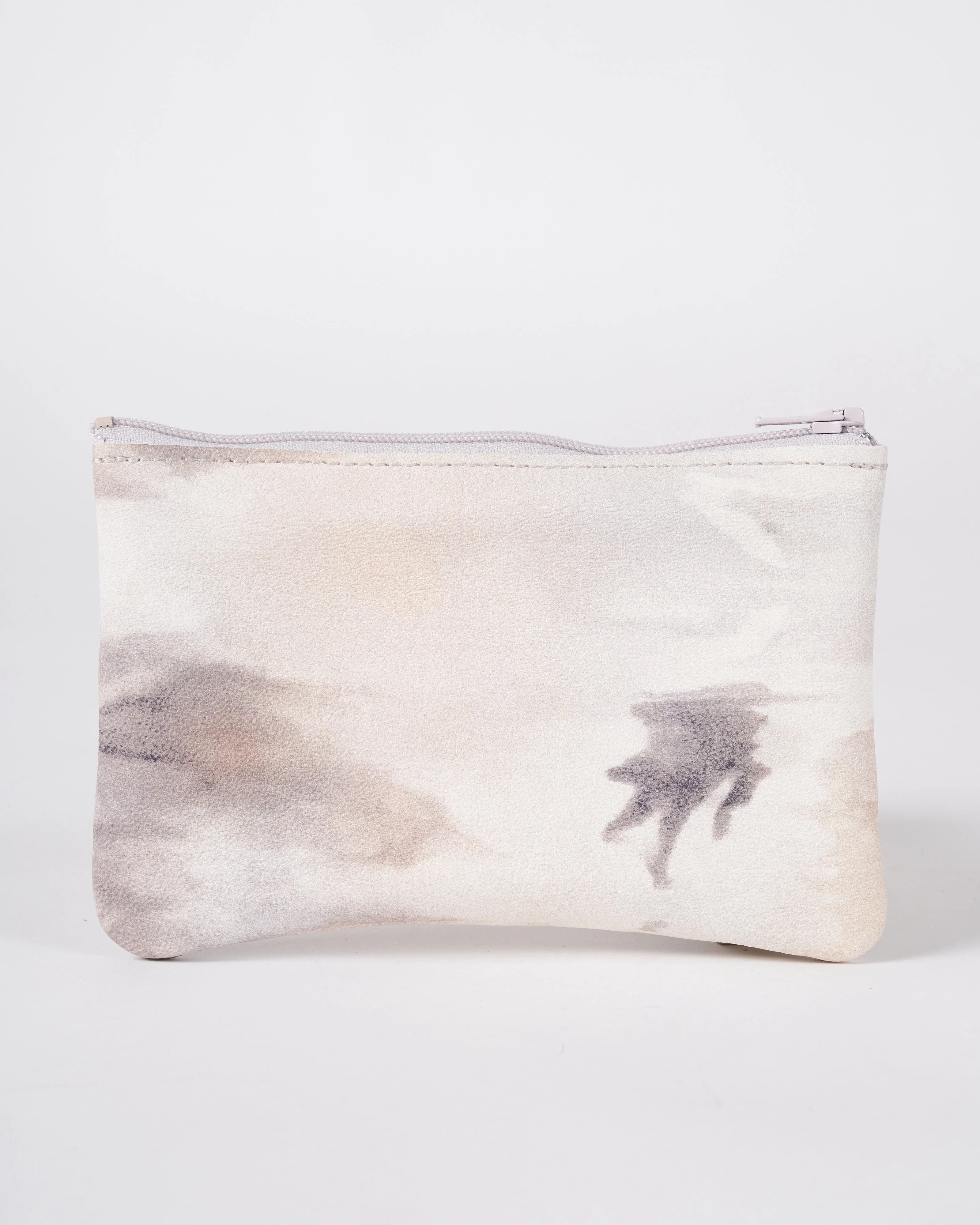 small zip pouch - tie dye peach - Image 2