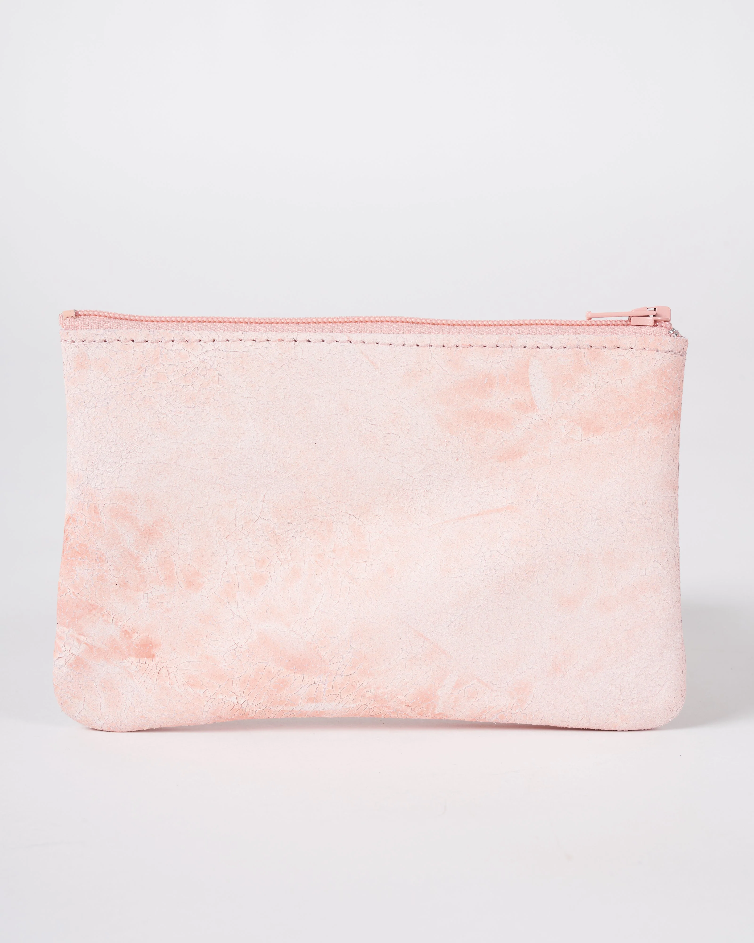 small zip pouch - white wash peony - Image 2