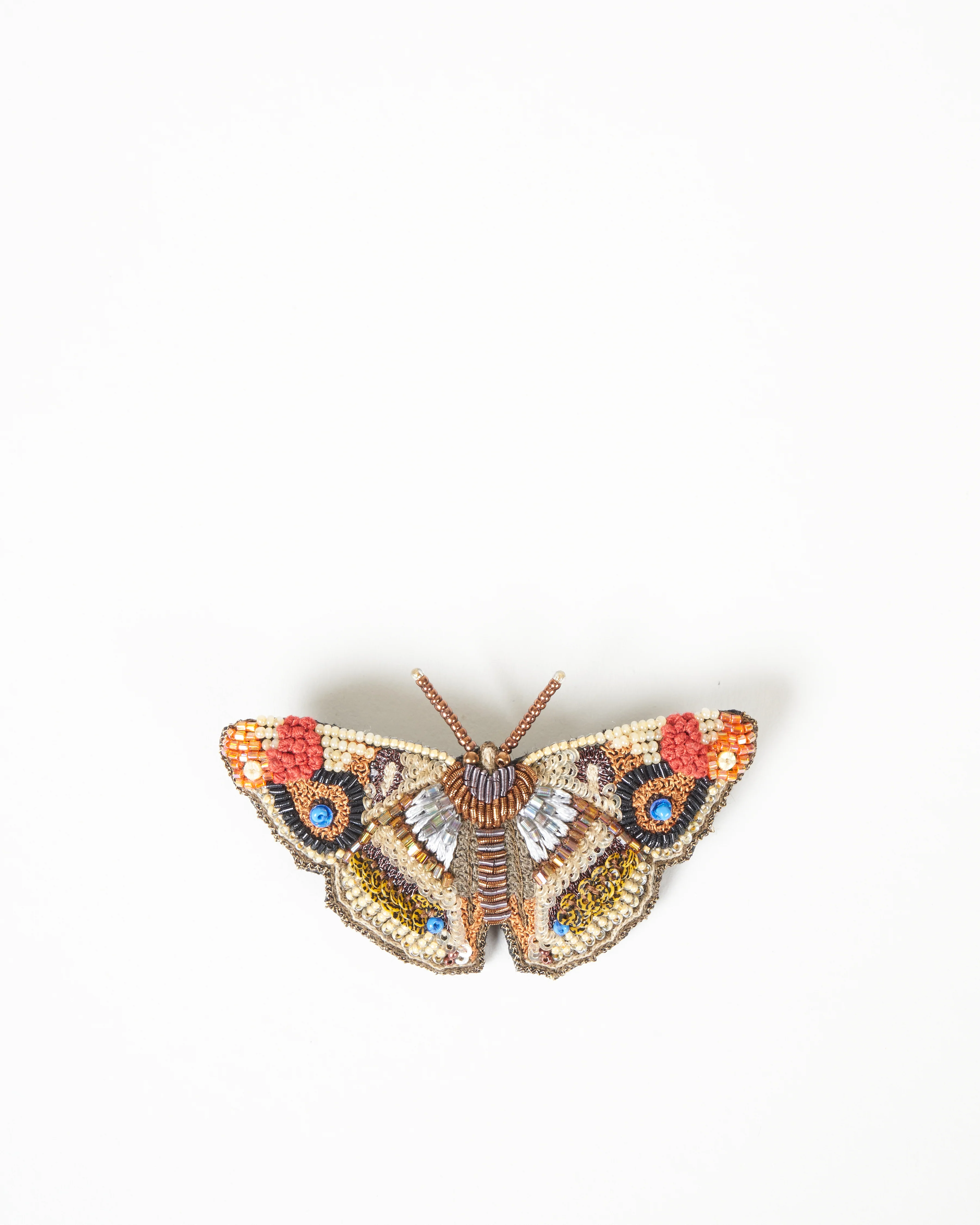 apatura iris butterfly brooch pin - Image 3