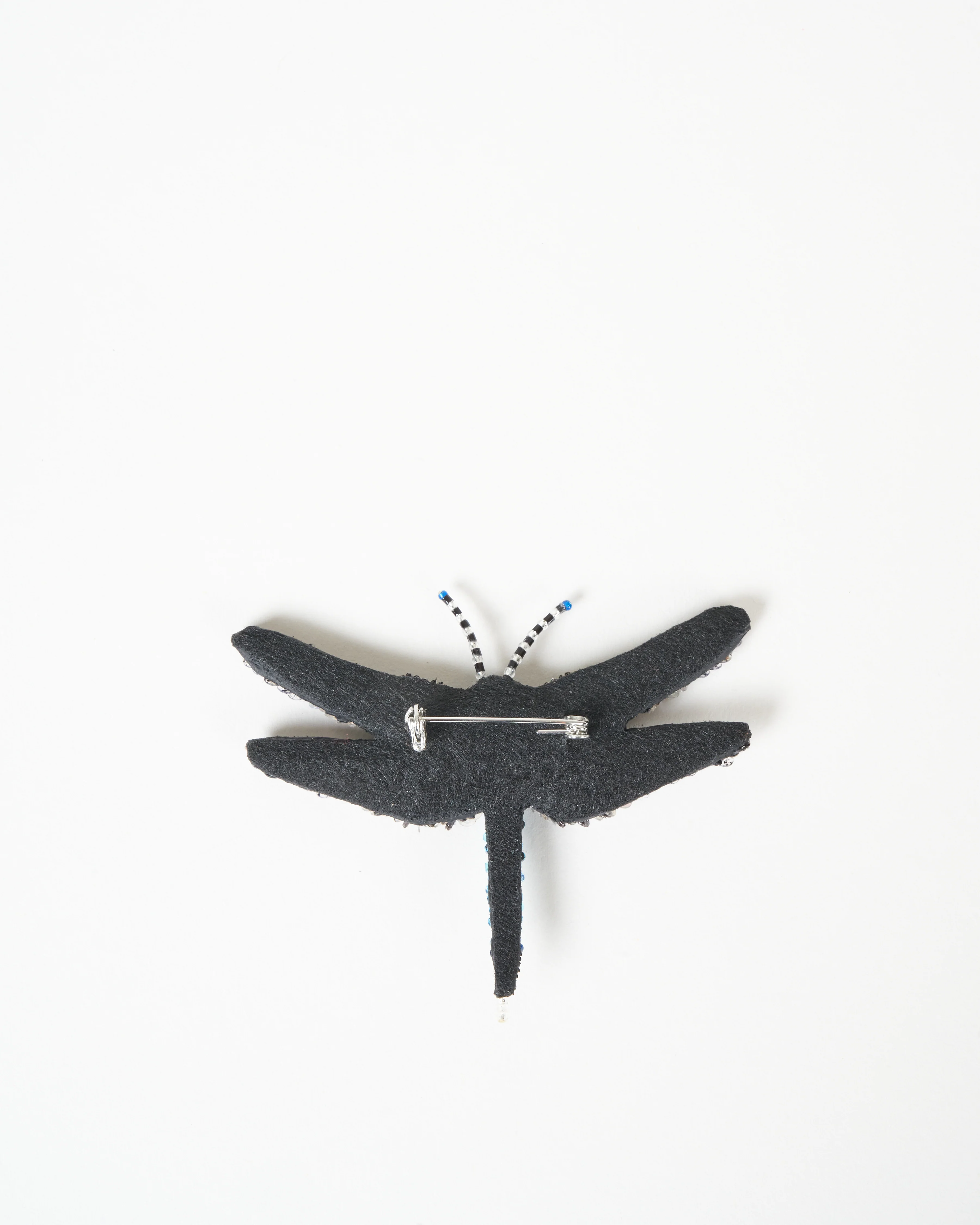 blue dasher dragonfly brooch pin - blue dasher - Image 3