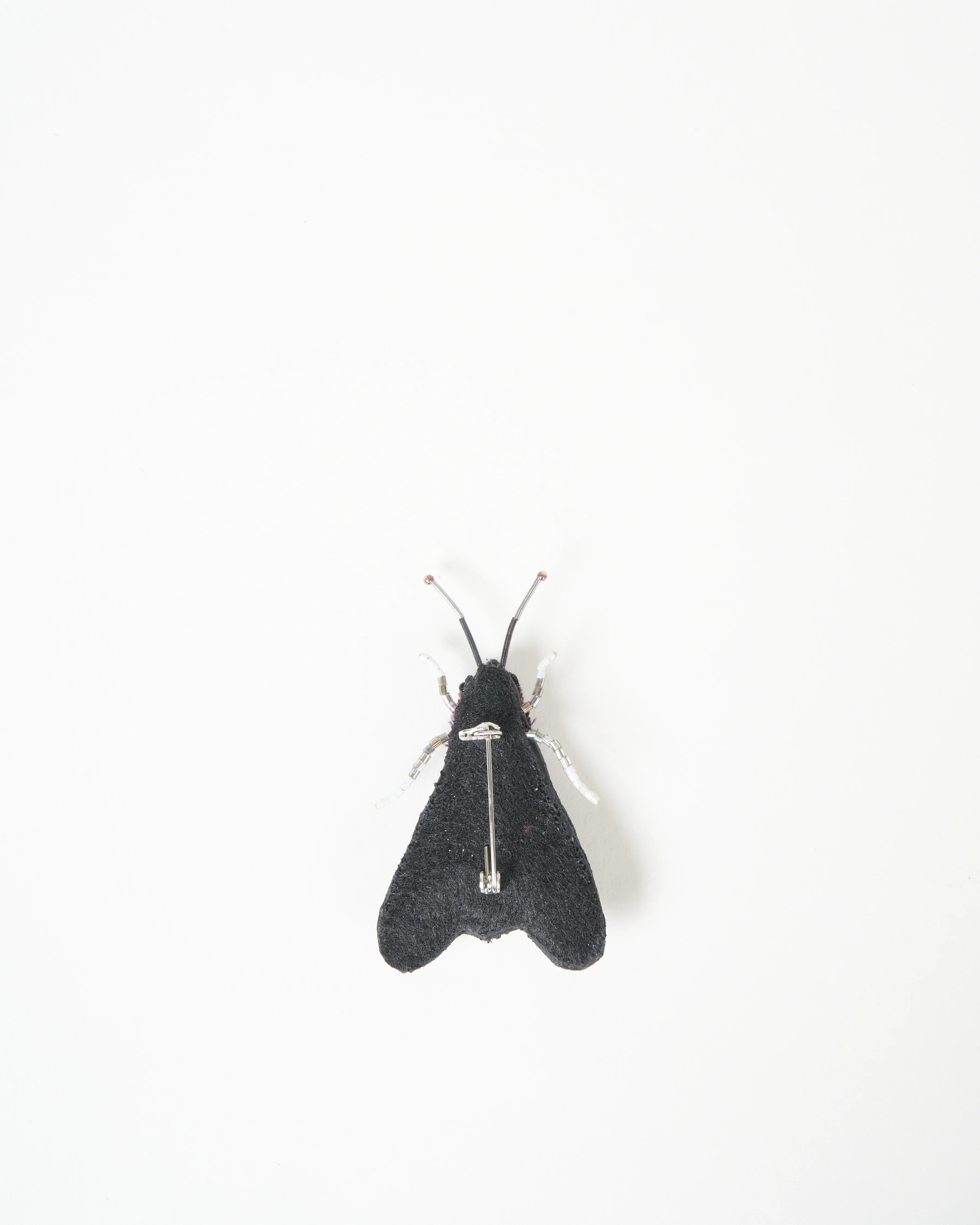 dusk moth brooch pin - dusk moth - Image 3