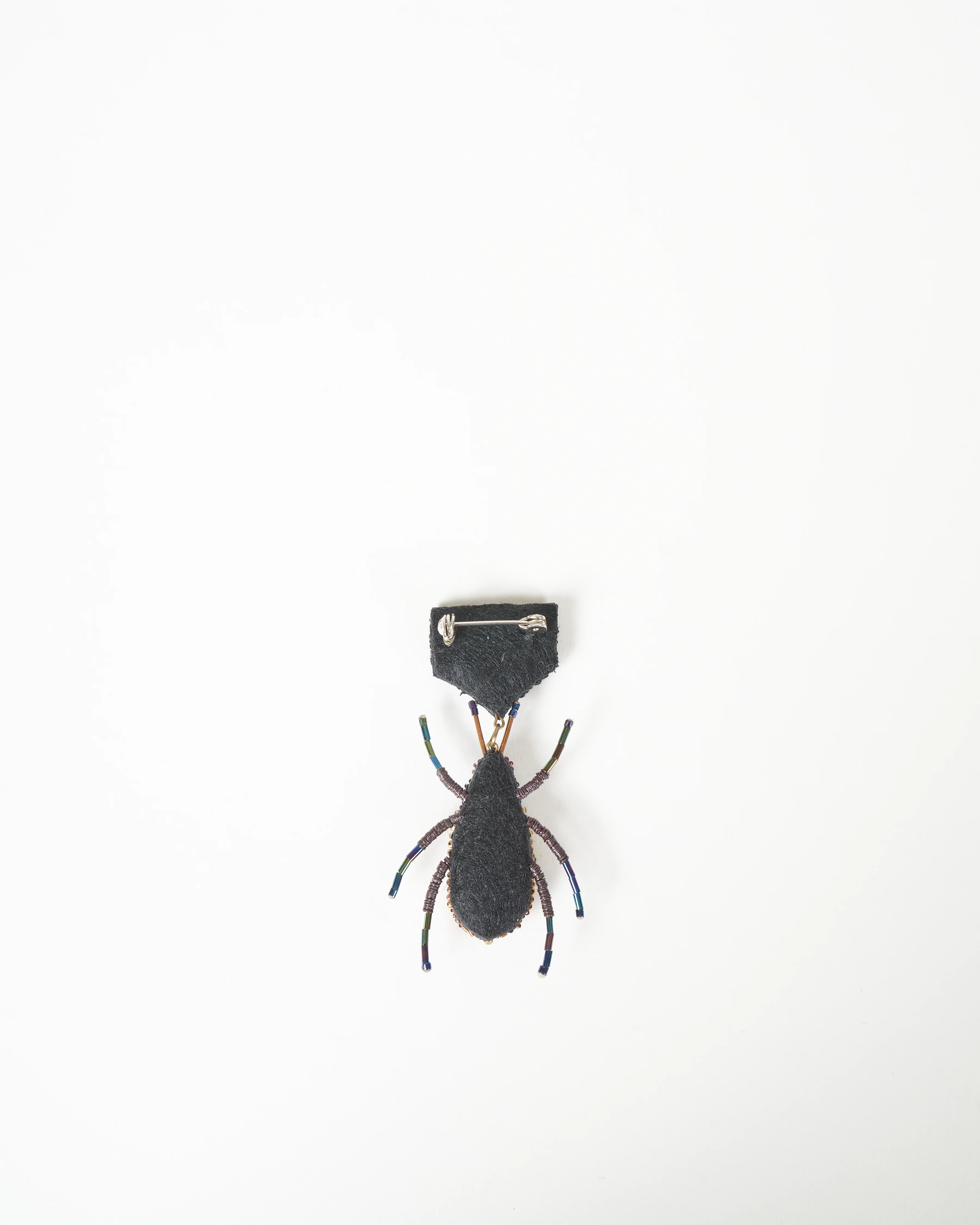 gold beetle honor medal brooch - multi - Image 3