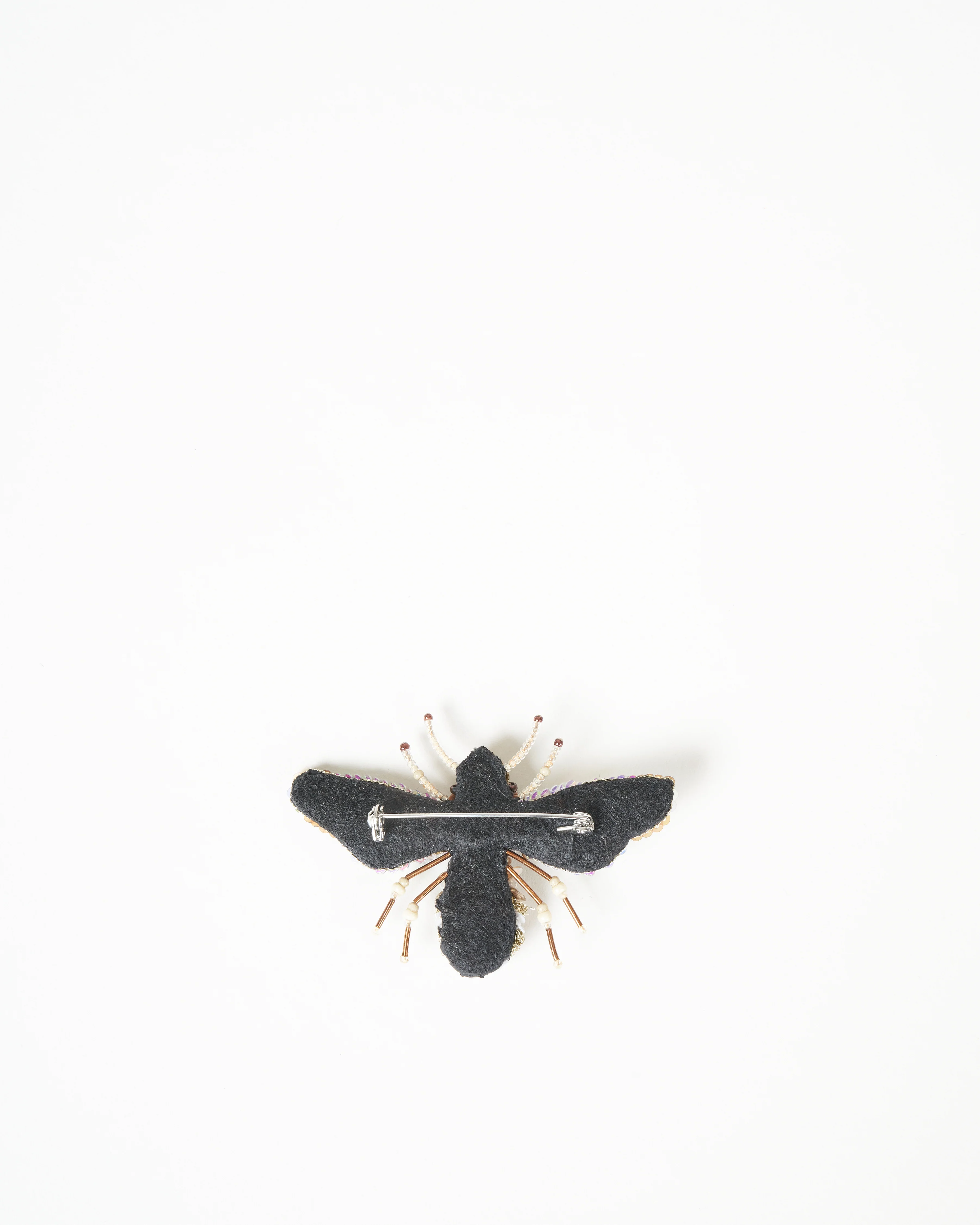 pearl bee brooch pin - Image 3