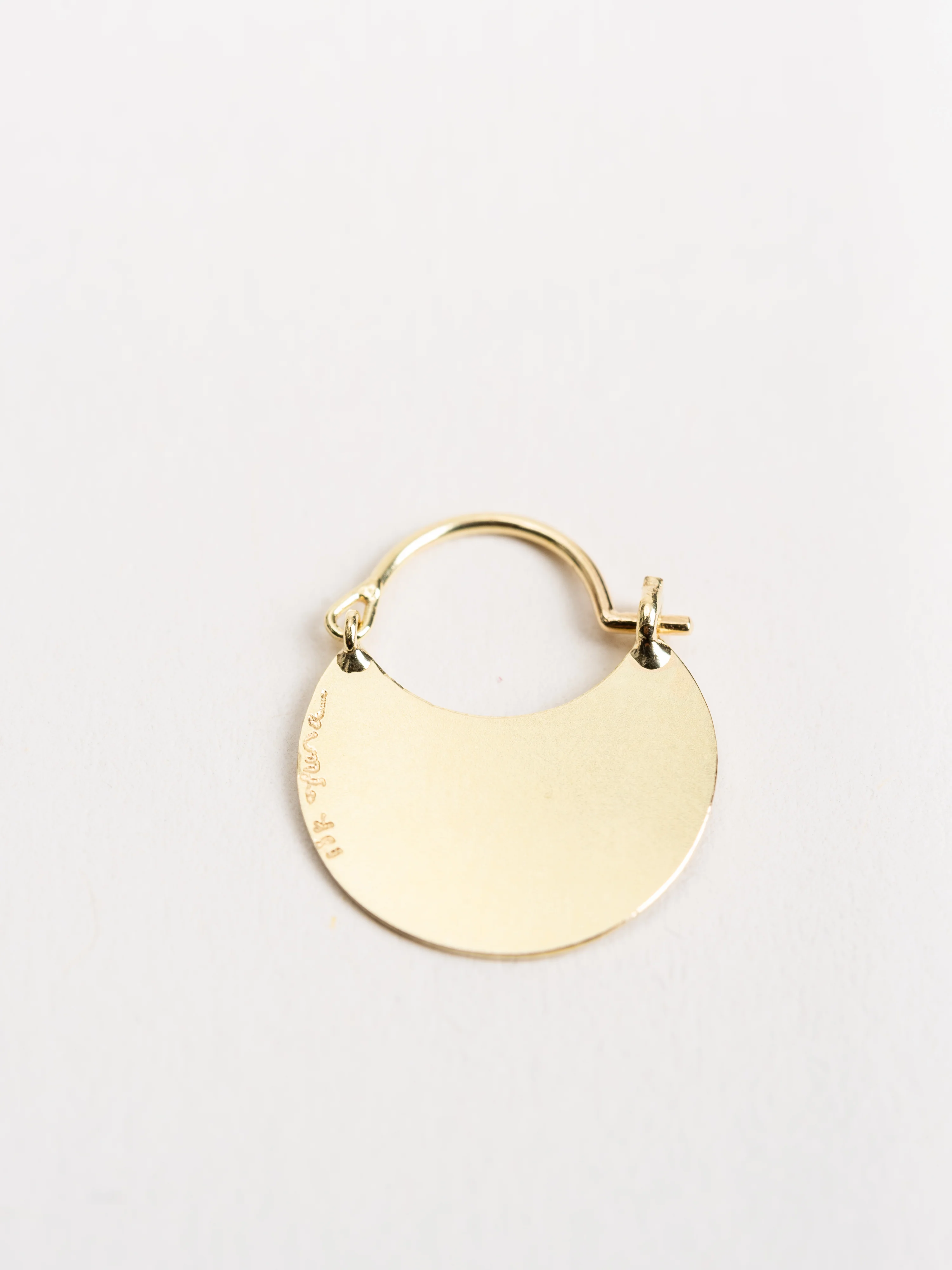 circle flare earring - Image 2
