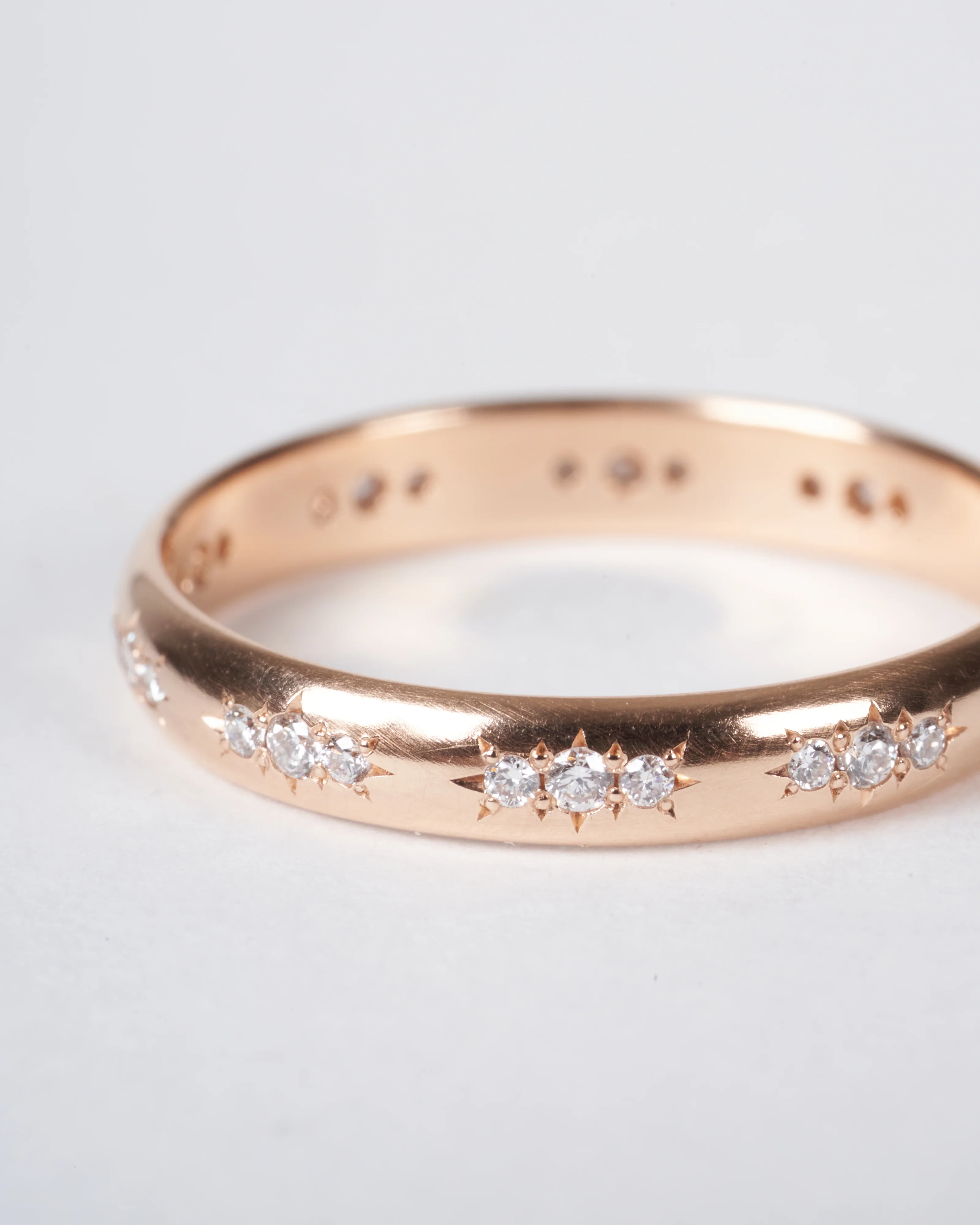 cloak band rose gold star set - gold - Image 2