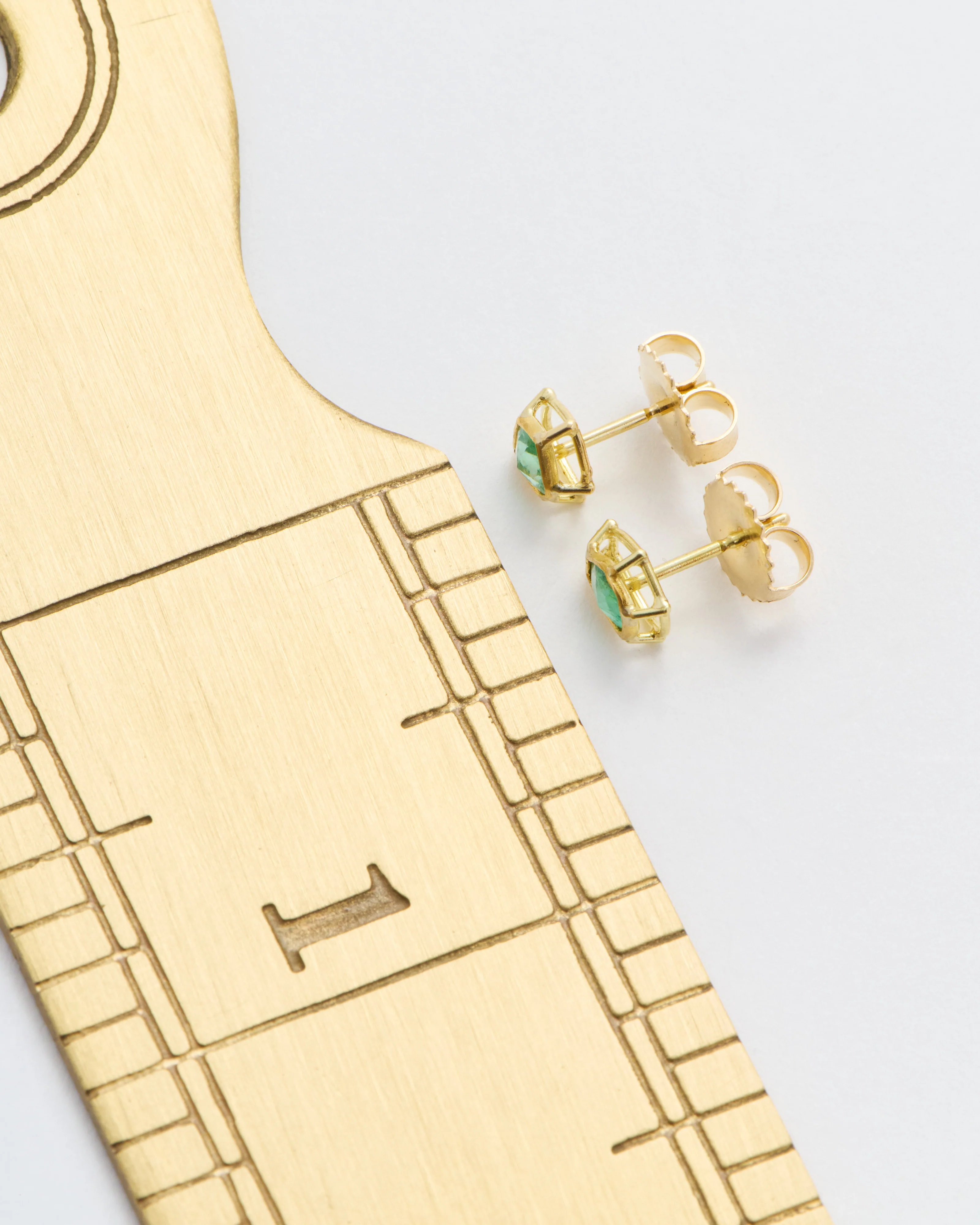 columbian emerald earrings - Image 7