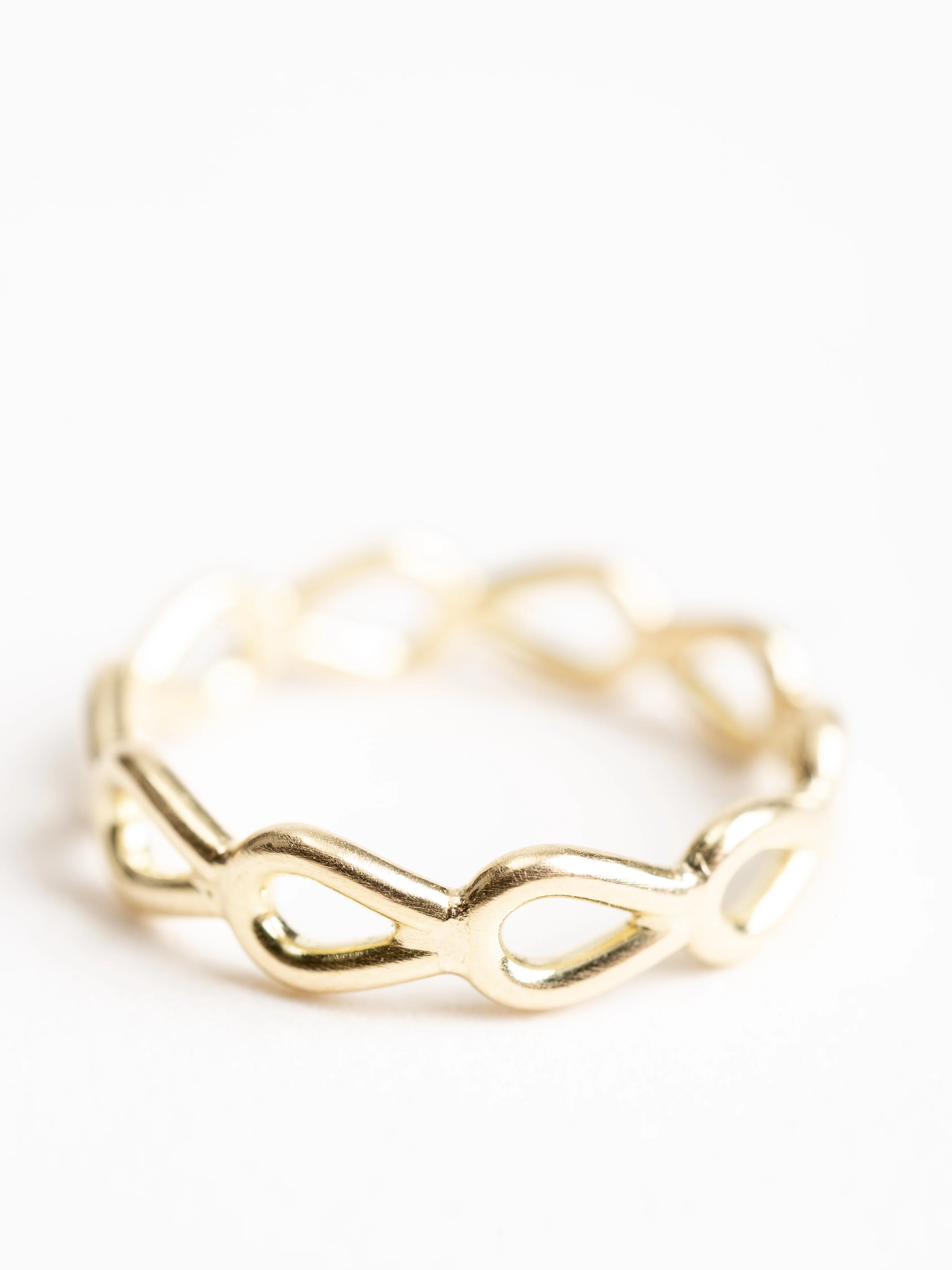 heavy lace pear ring - Image 3