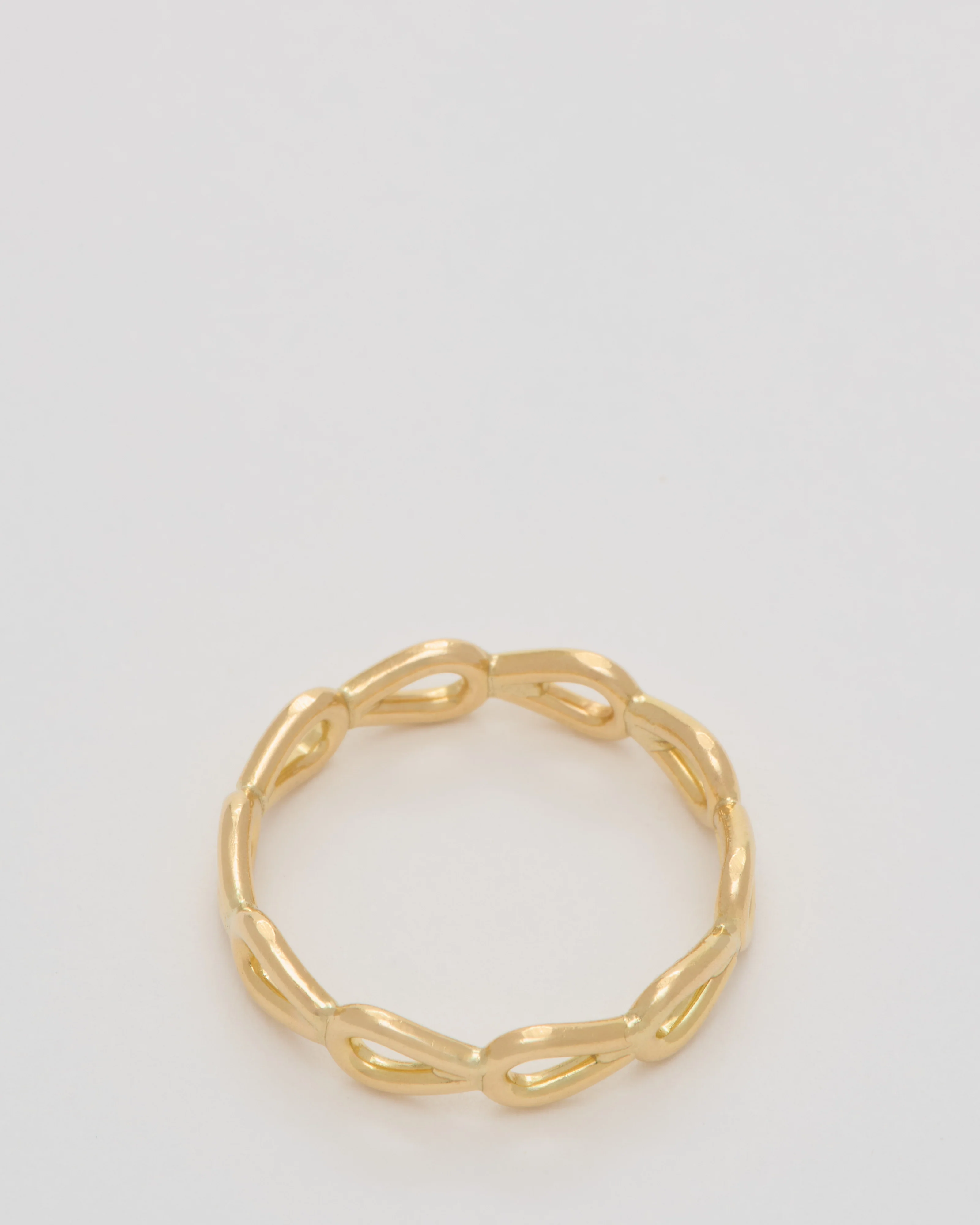 heavy pear lace ring - Image 3
