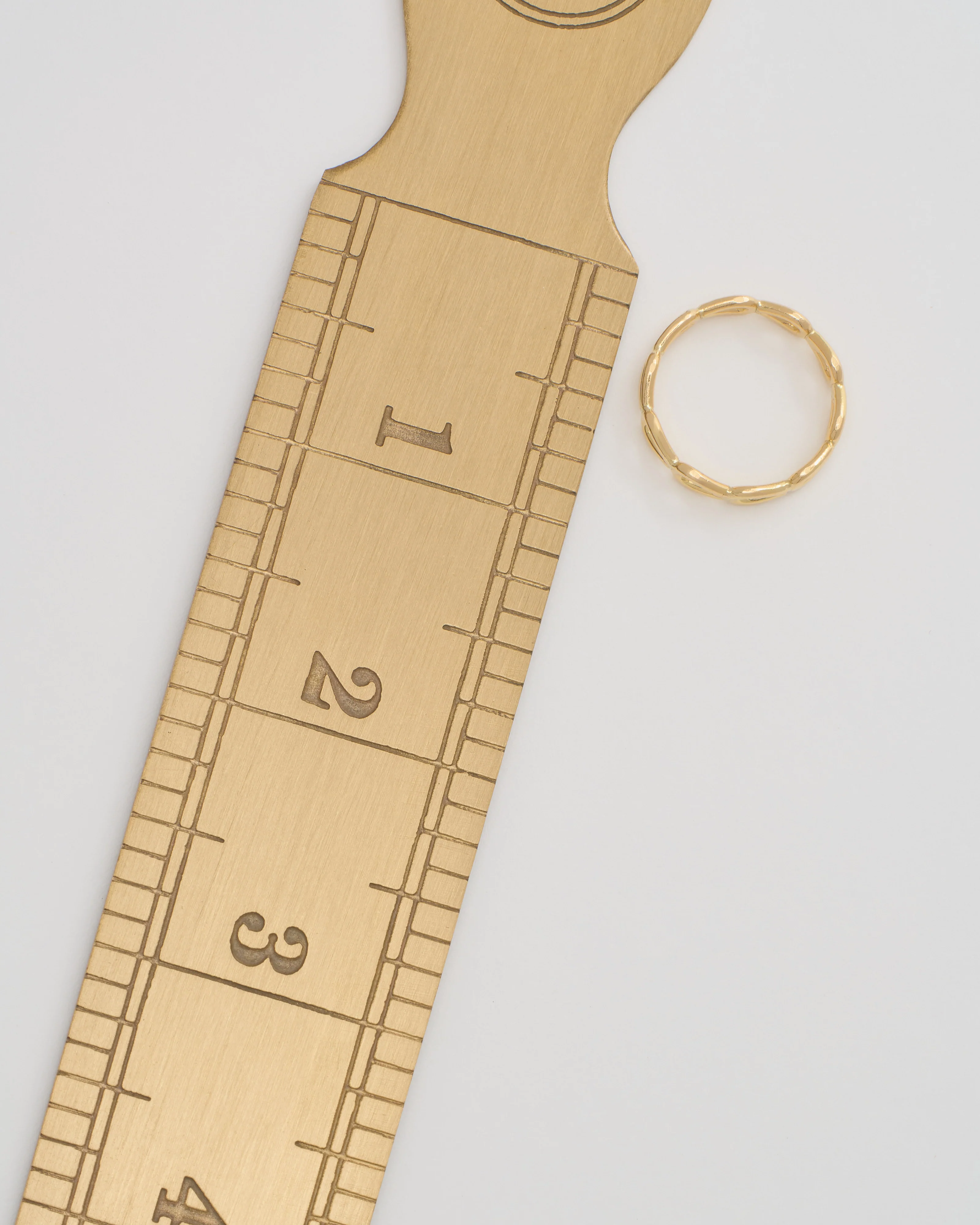 heavy pear lace ring - Image 4