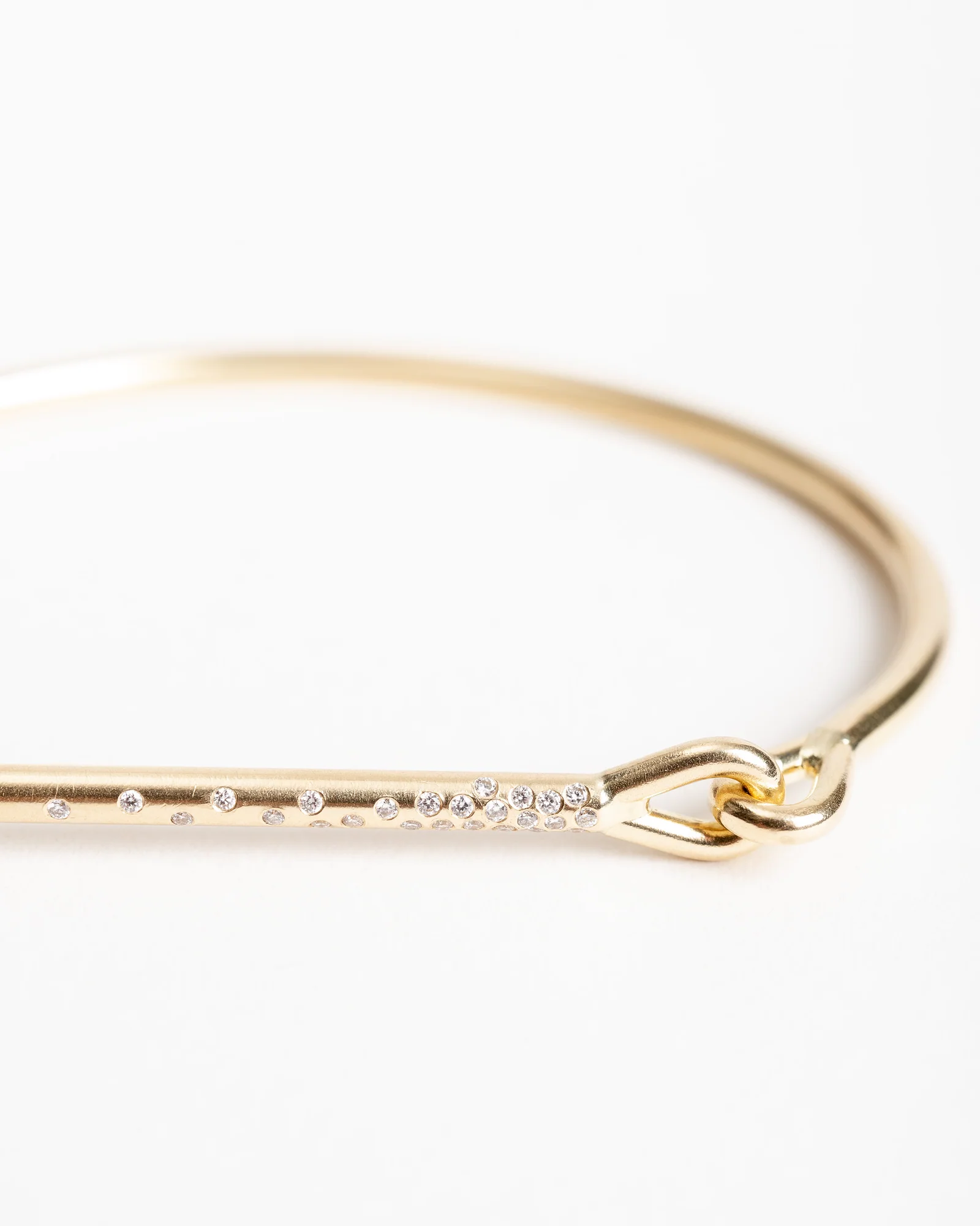 needle eye cuff with scatter diamonds - Image 2
