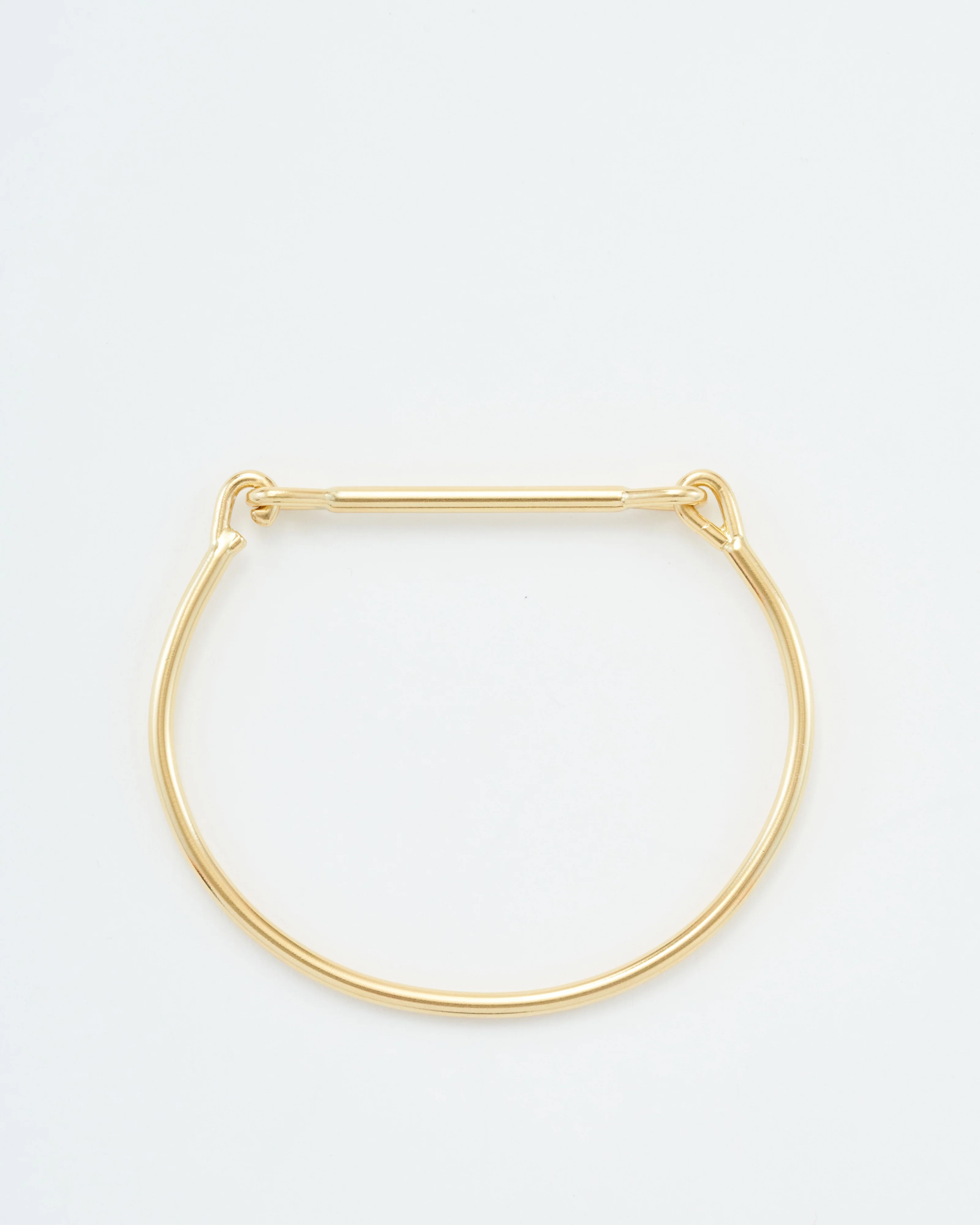 needle eye cuff heavy weight top