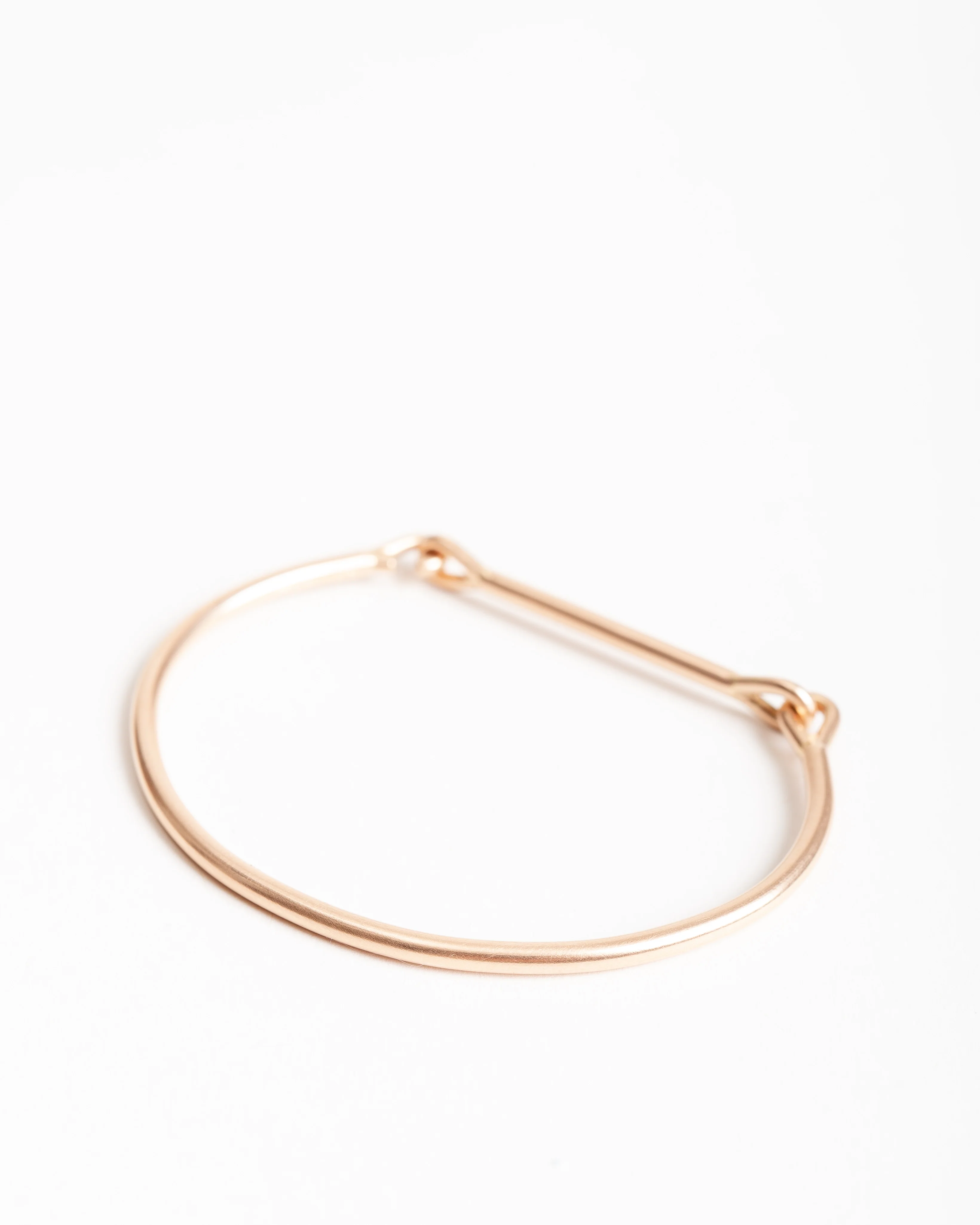 needle eye cuff - rose gold - Image 2