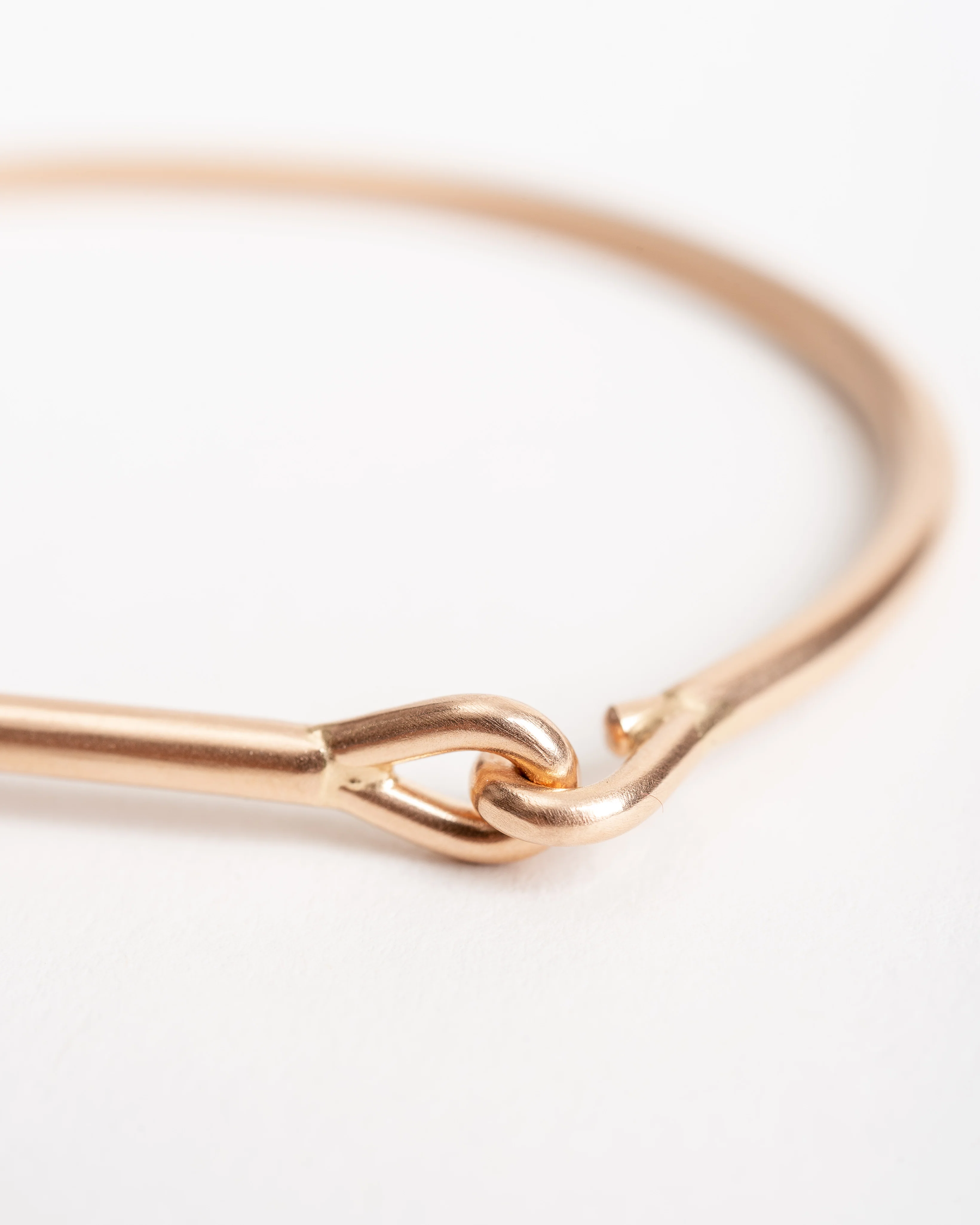 needle eye cuff - rose gold - Image 3