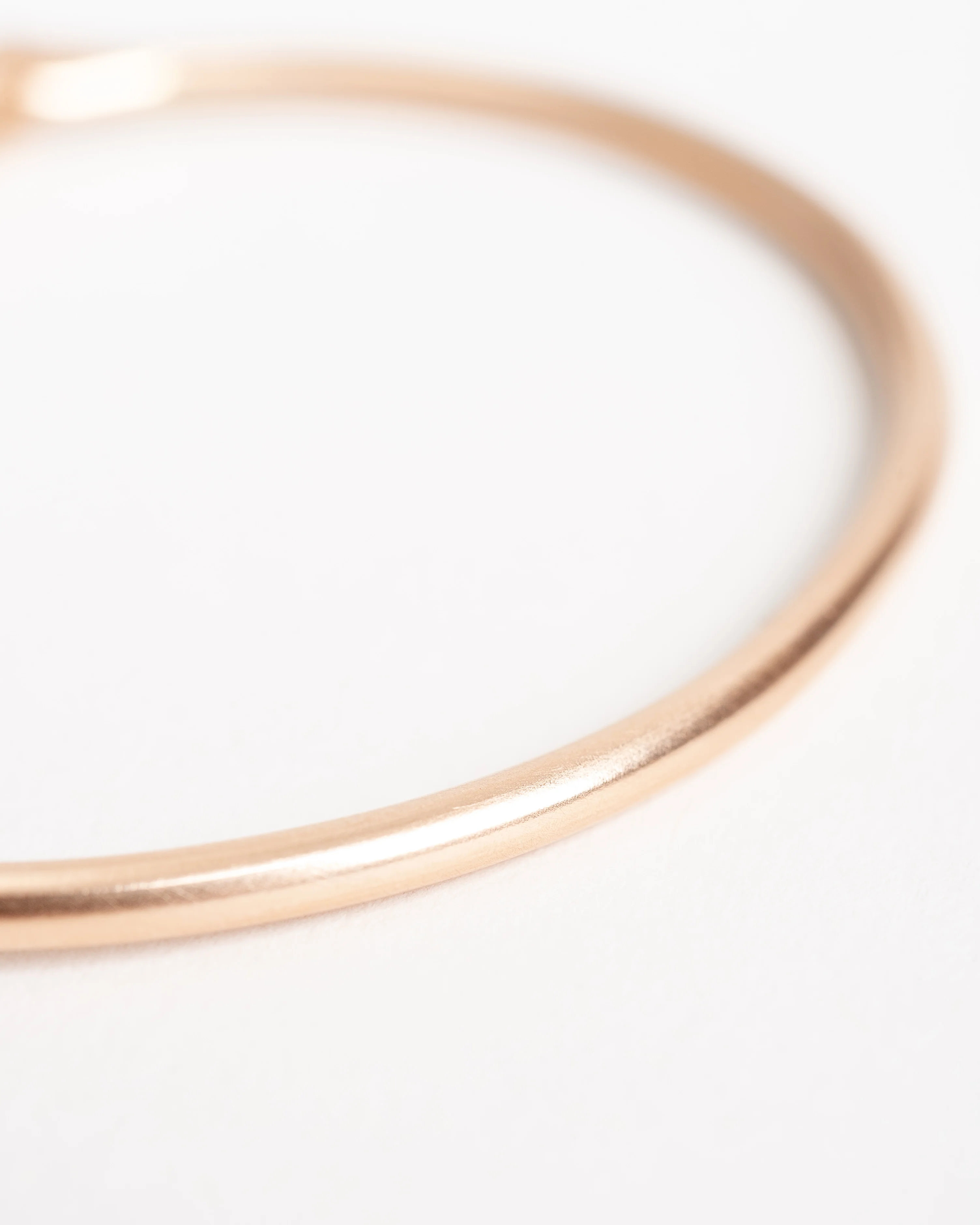 needle eye cuff - rose gold - Image 4