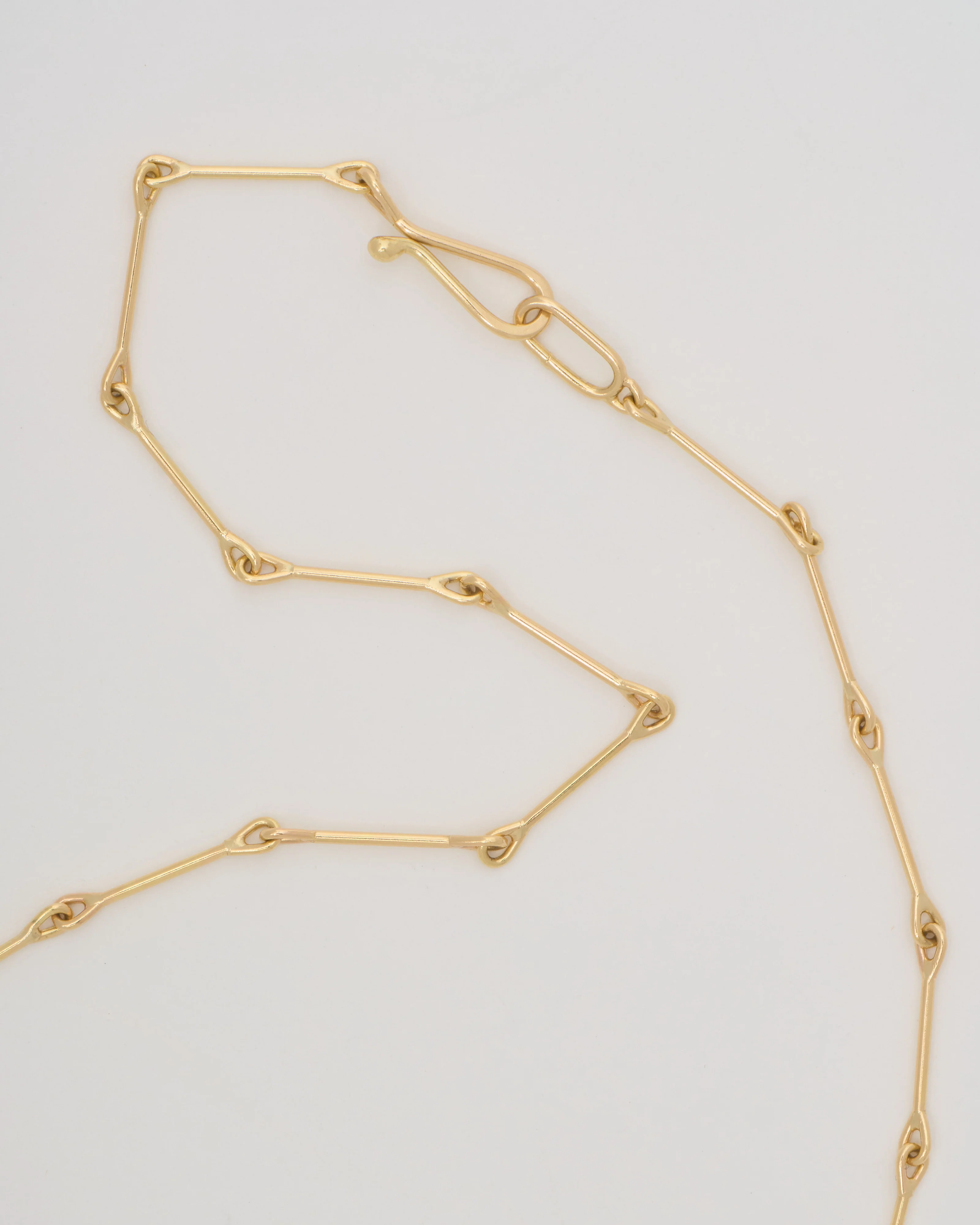 needle eye necklace with diamonds - Image 3
