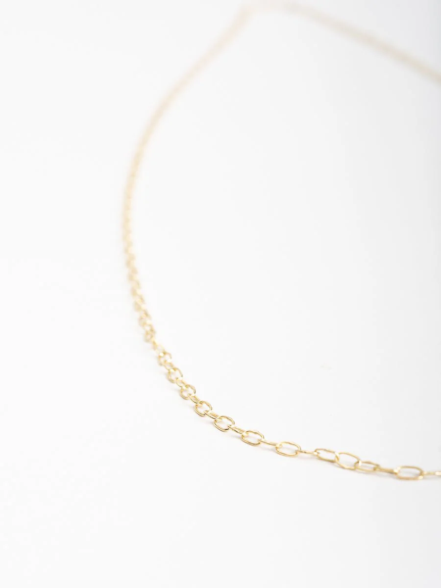 petite chain necklace - Image 3