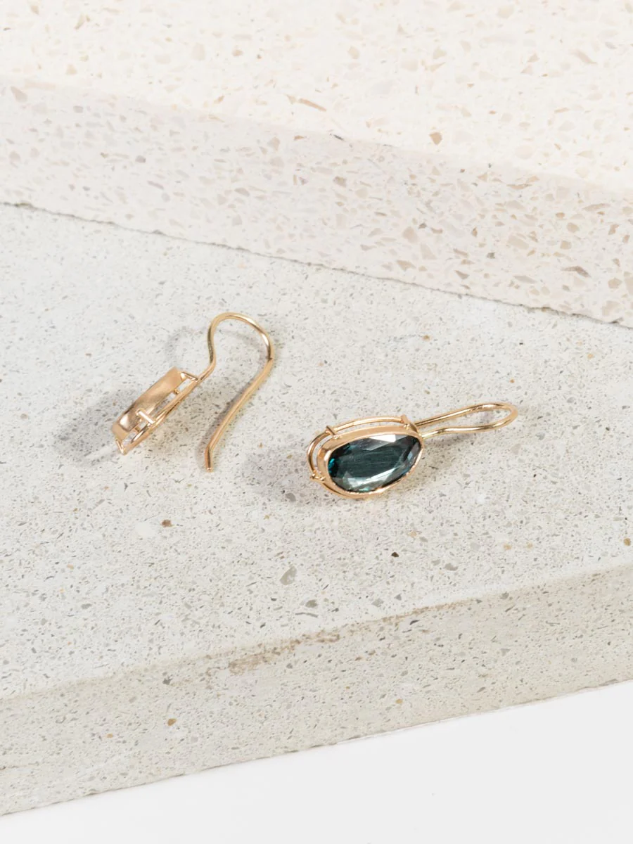 spinel drop earrings - Image 2