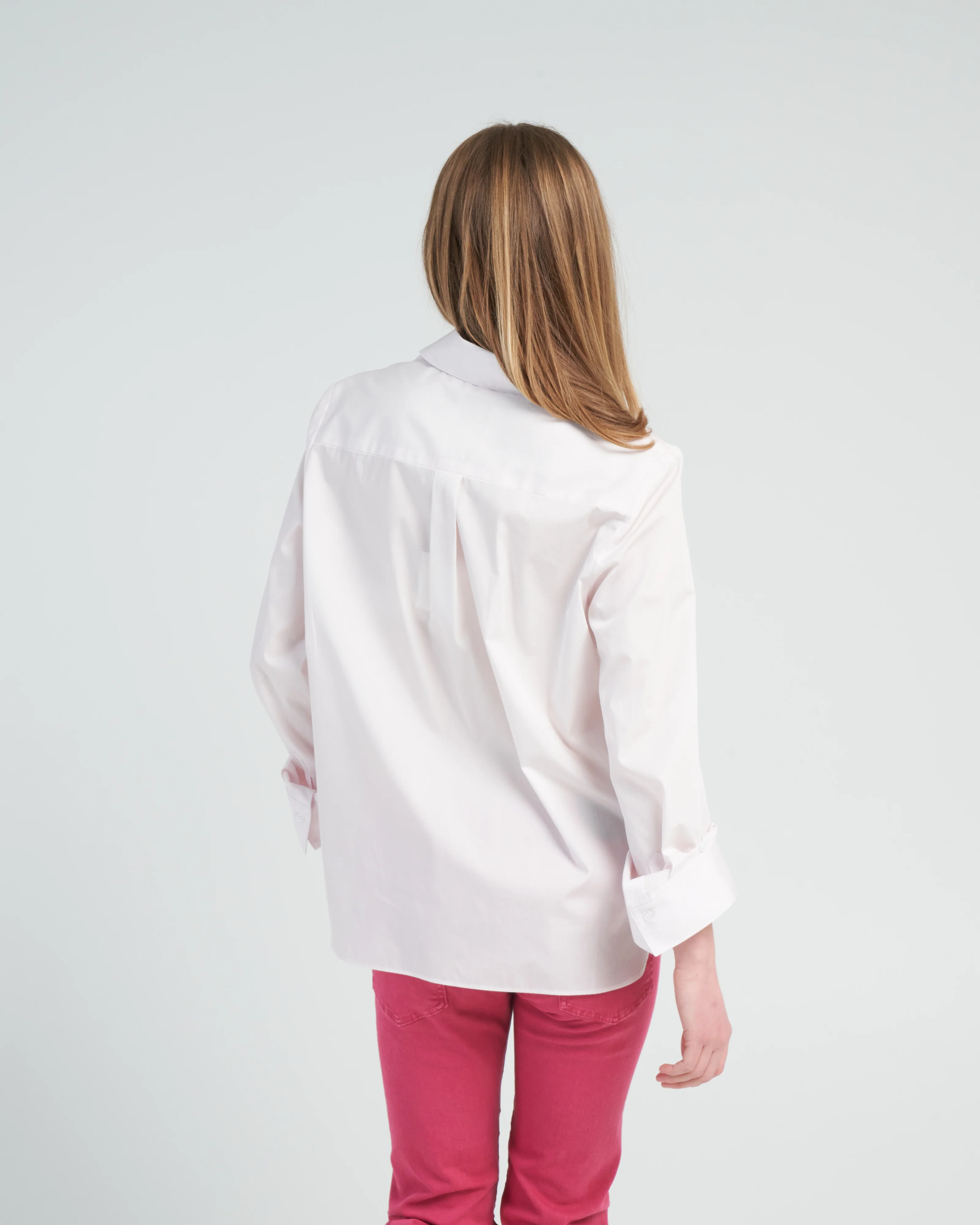 boyfriend shirt - baby pink - Image 4