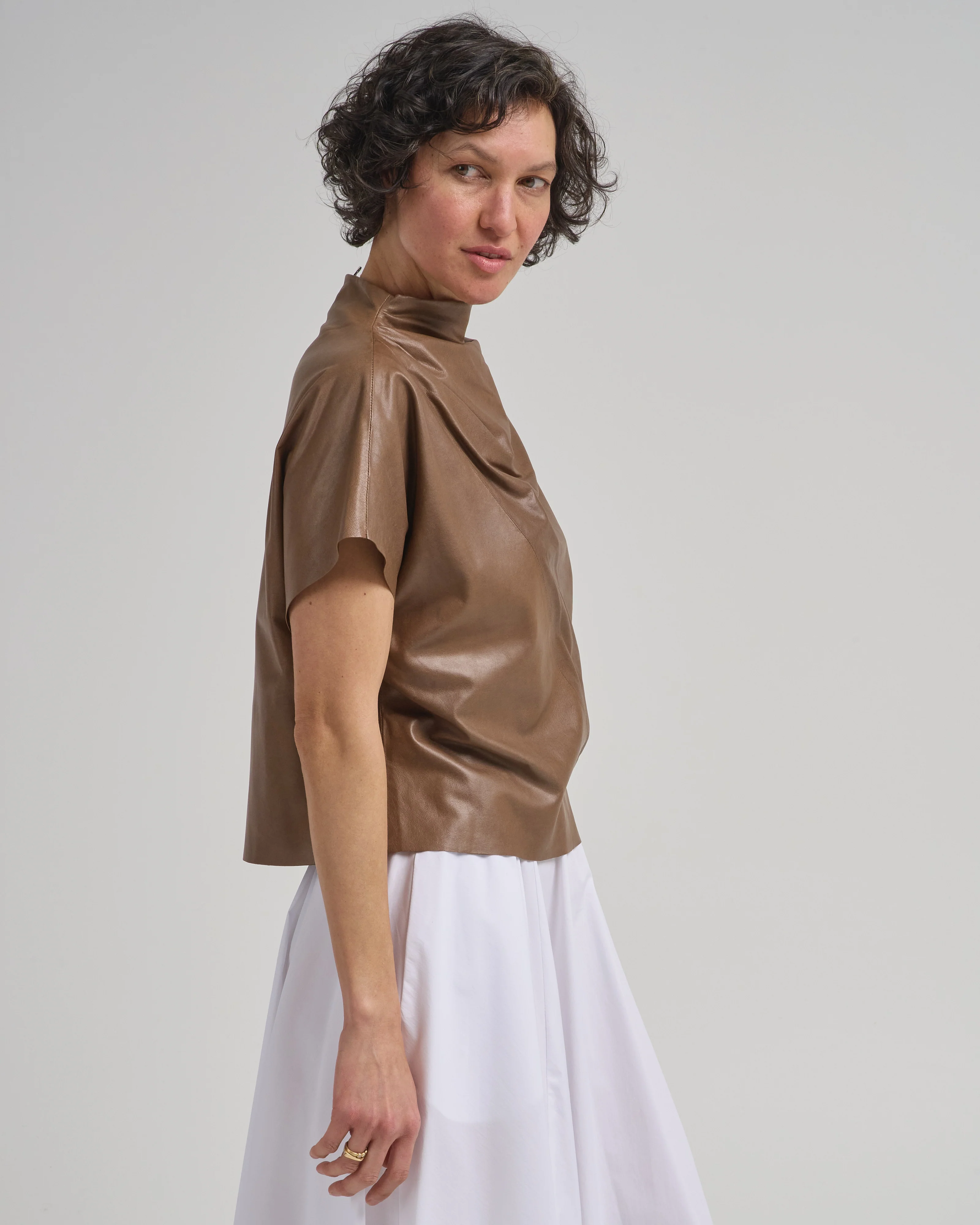 mock neck tee - Image 4