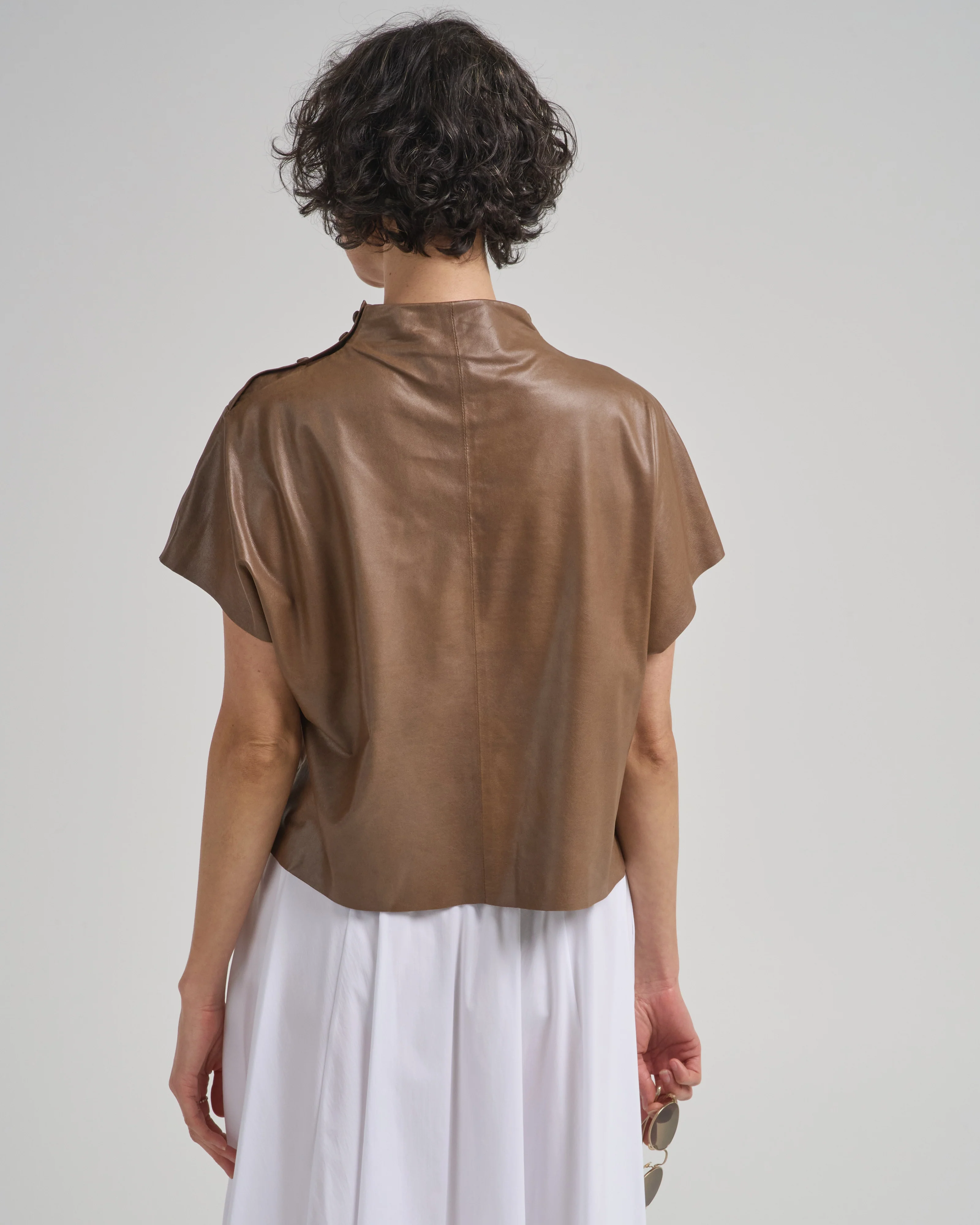 mock neck tee - Image 5