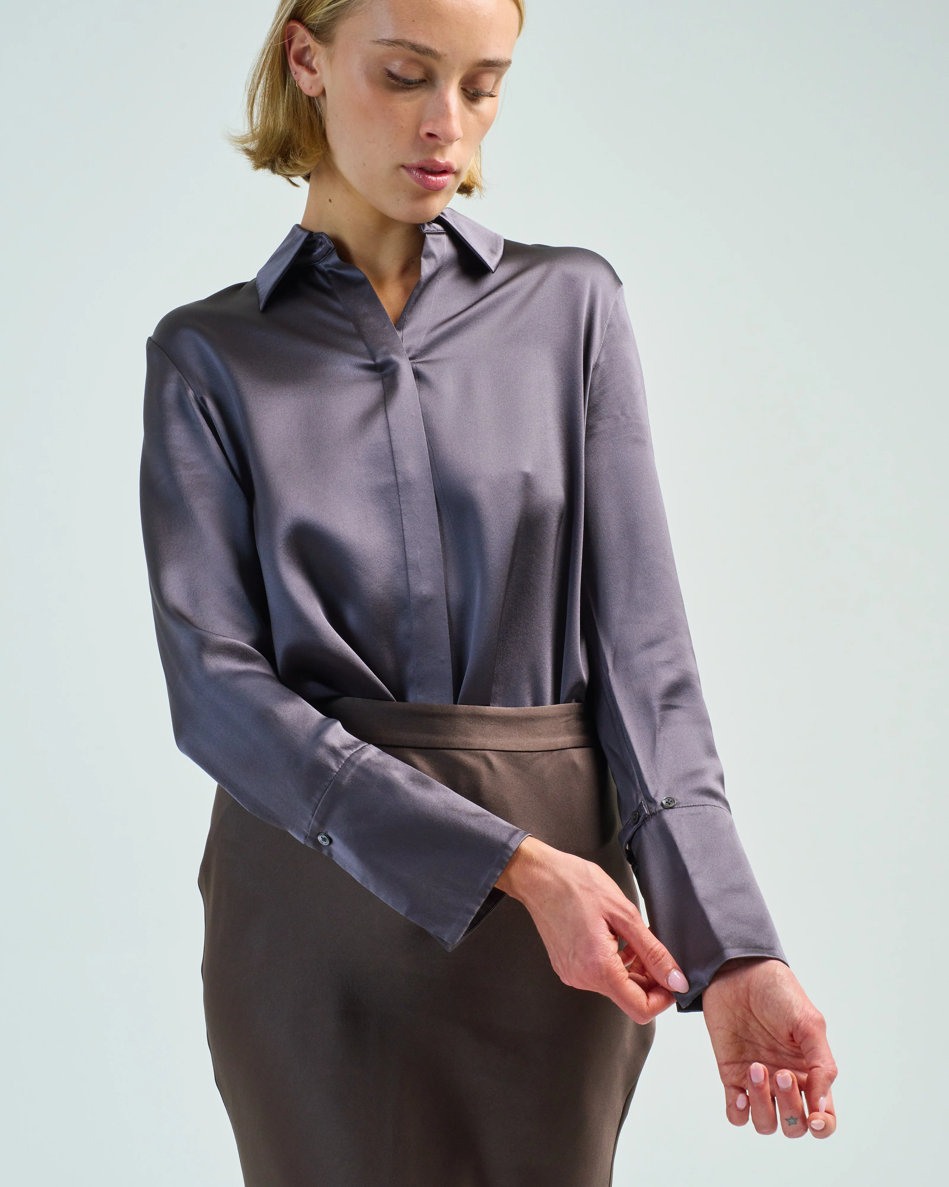 object of affection top with sleeve detail - Image 5