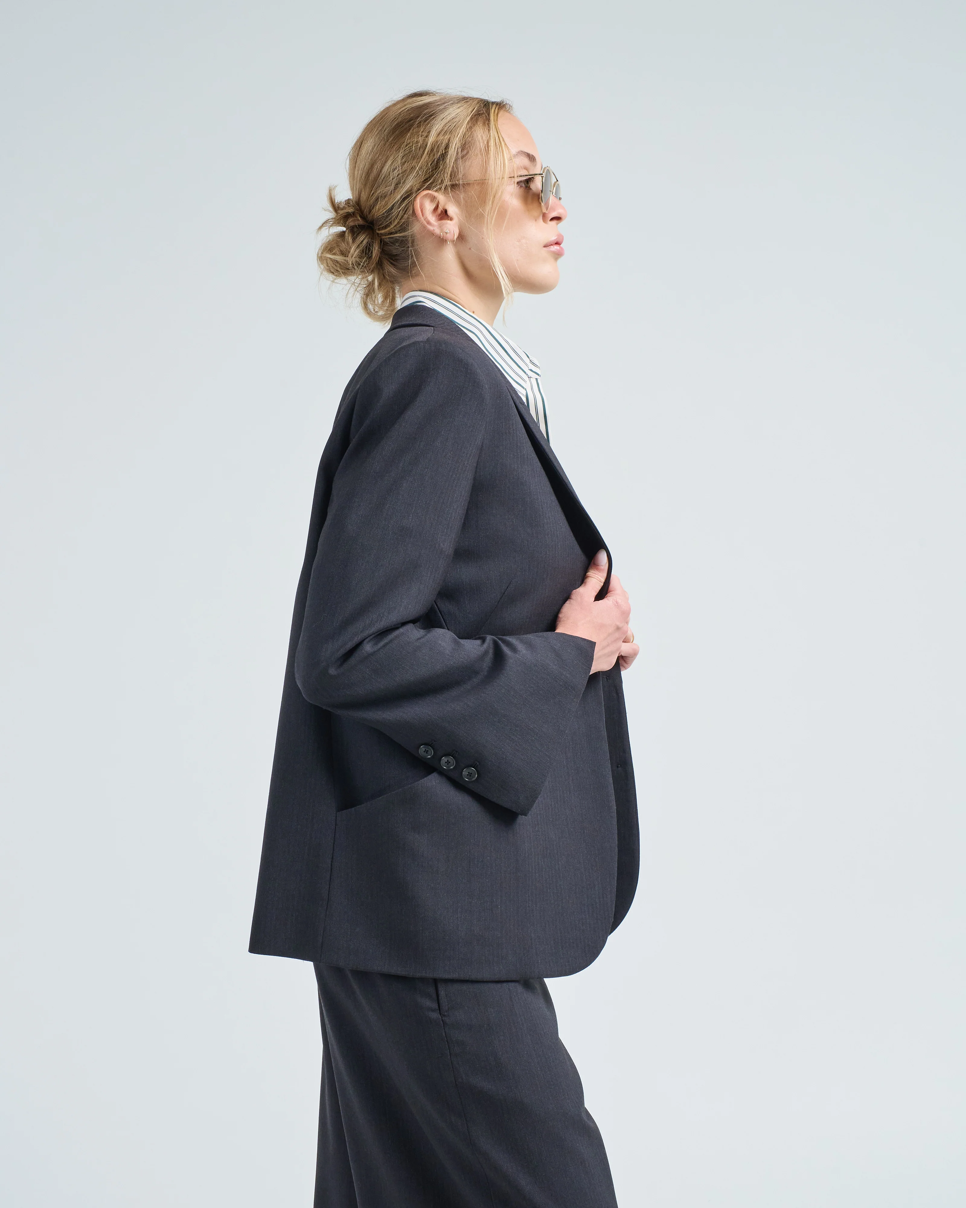 perfect boyfriend jacket - Image 3
