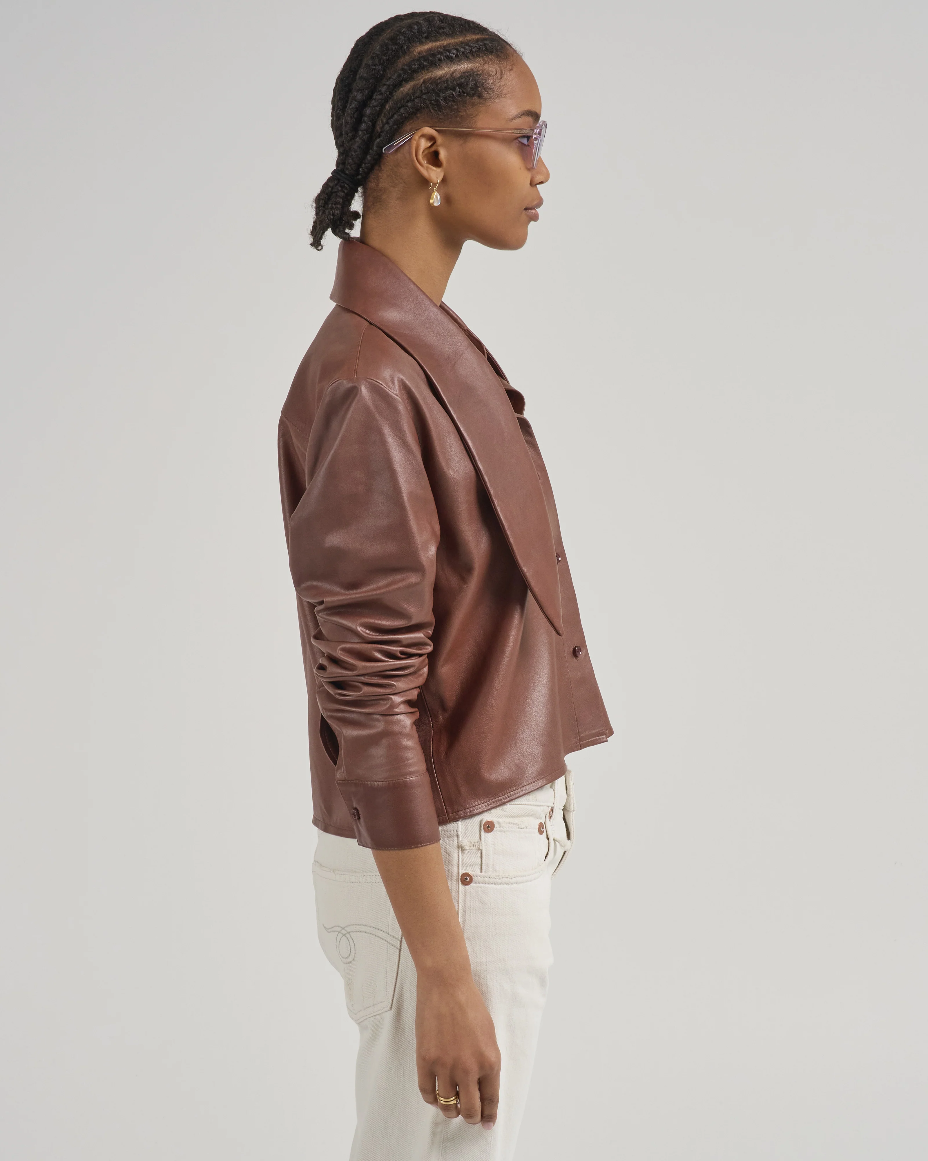 shirt with tie insert - Image 3