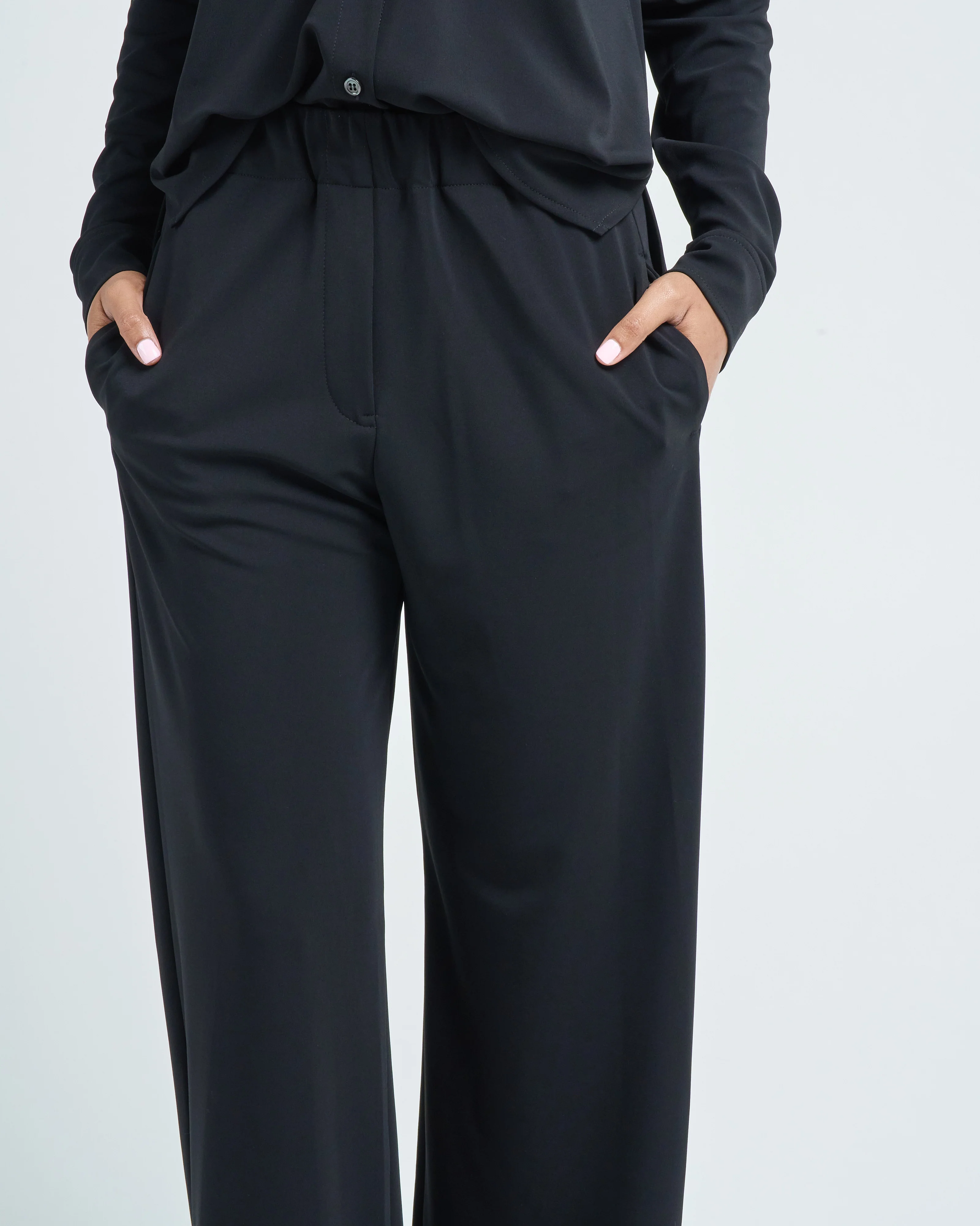 micro jersey flared pant - Image 5